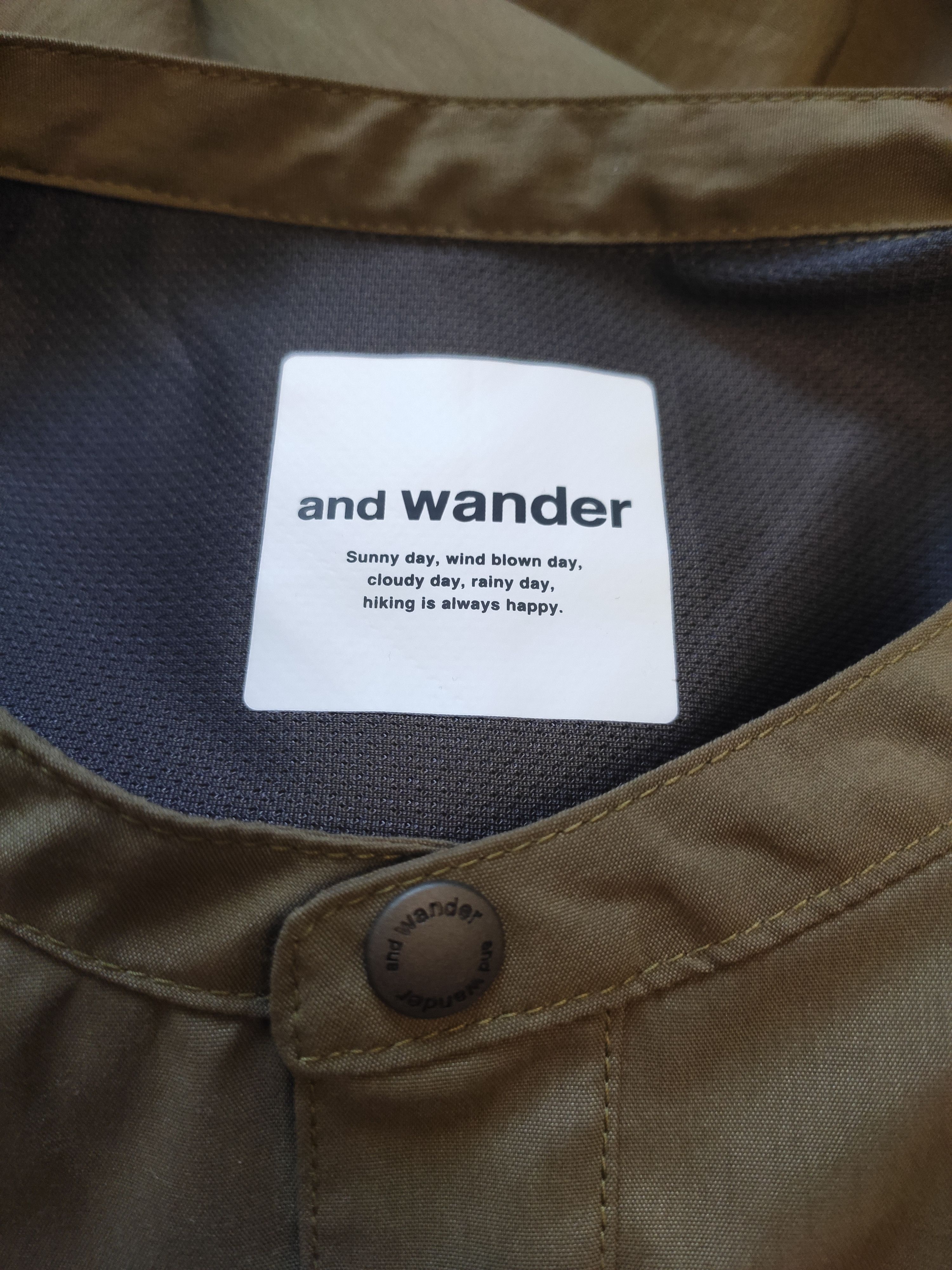 And Wander Overshirt.Like White Mountaineering or Acronym Size US XL / EU 56 / 4 - 3 Thumbnail