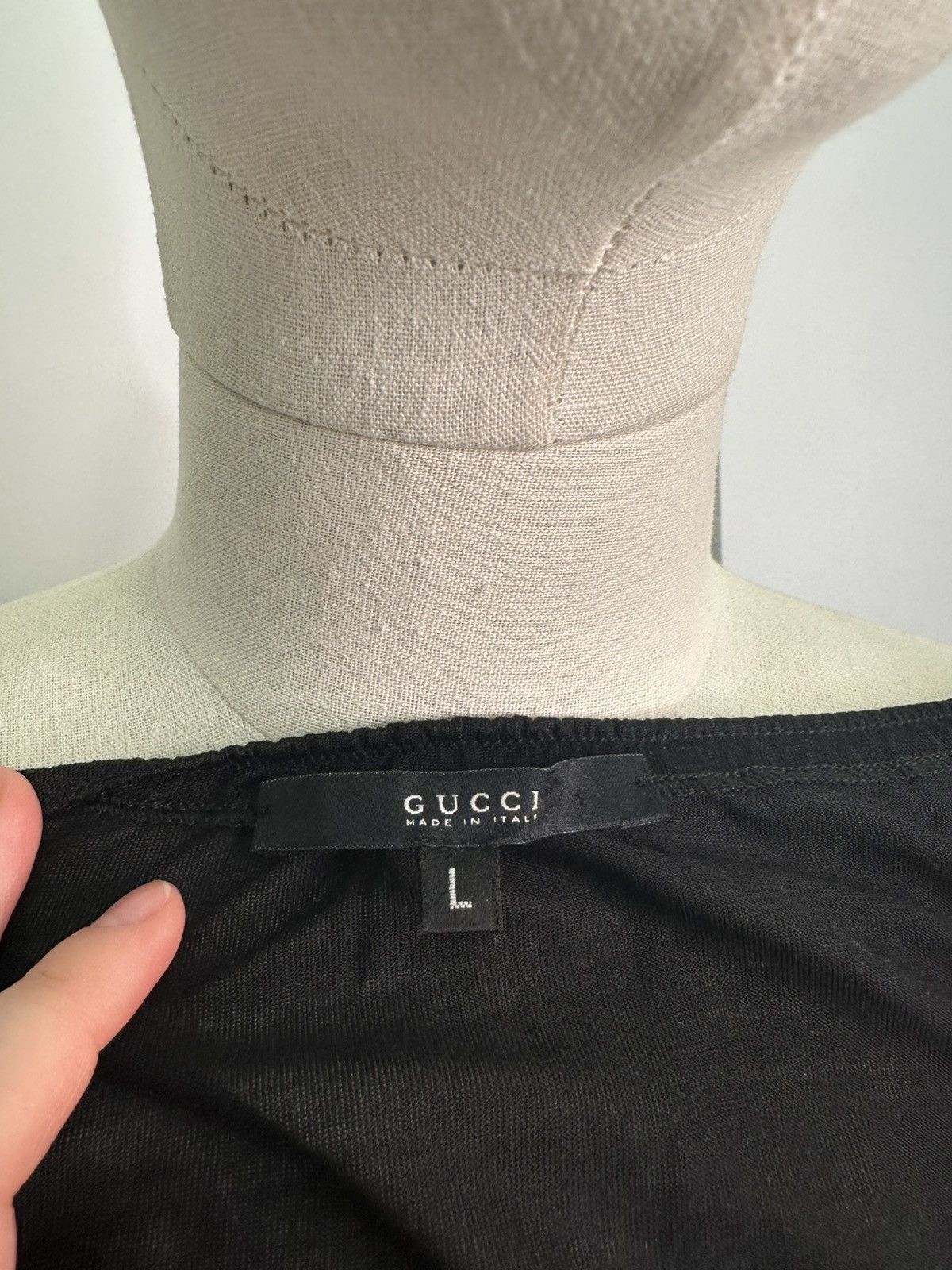 Gucci × Tom Ford Gucci Tom Ford 2003 silk blouse Size S / US 4 / IT 40 - 7 Thumbnail