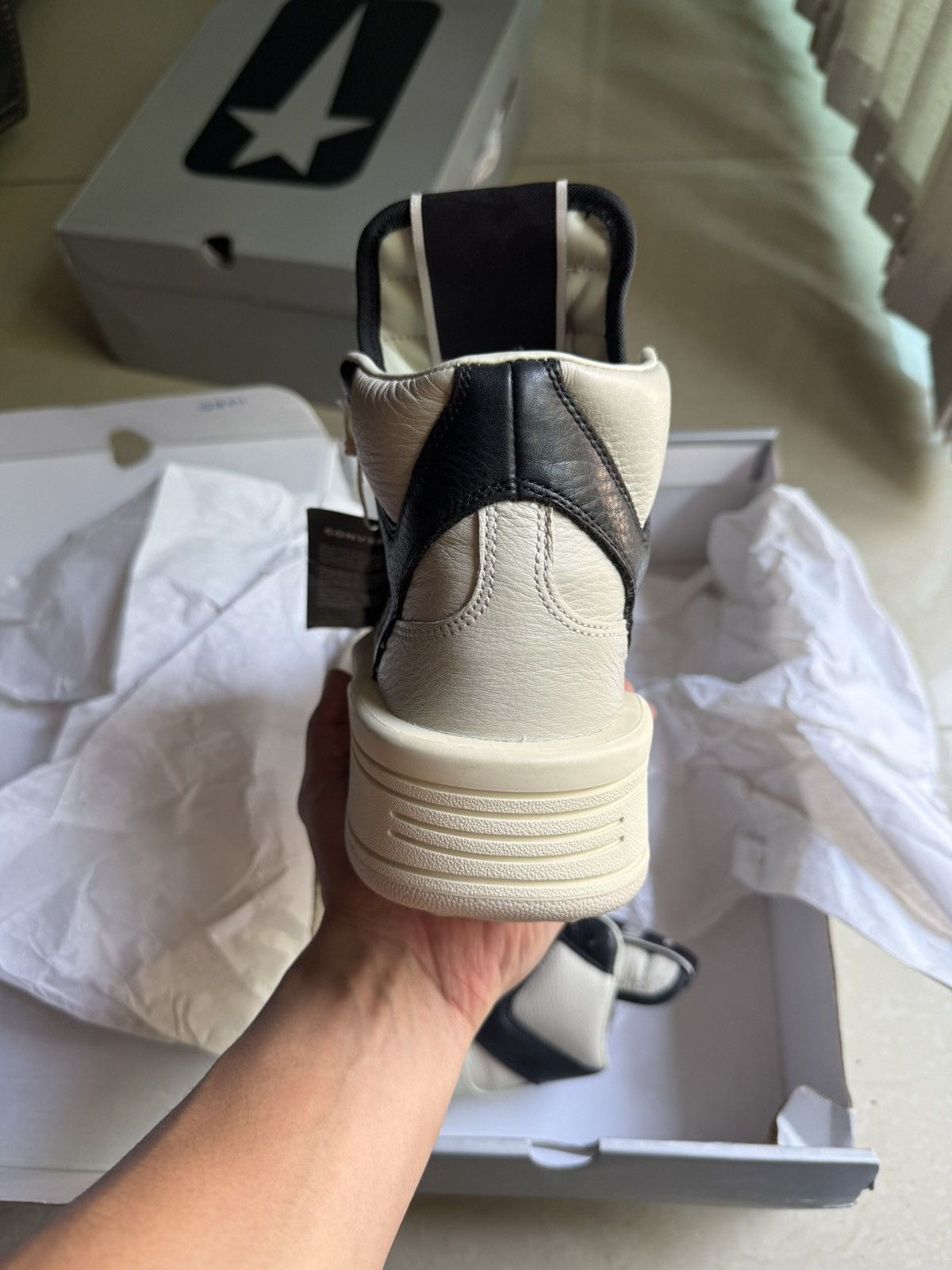 Converse × Rick Owens Drkshdw Rick owens x converse UNDER Size US 5.5 / EU 38 - 9 Thumbnail