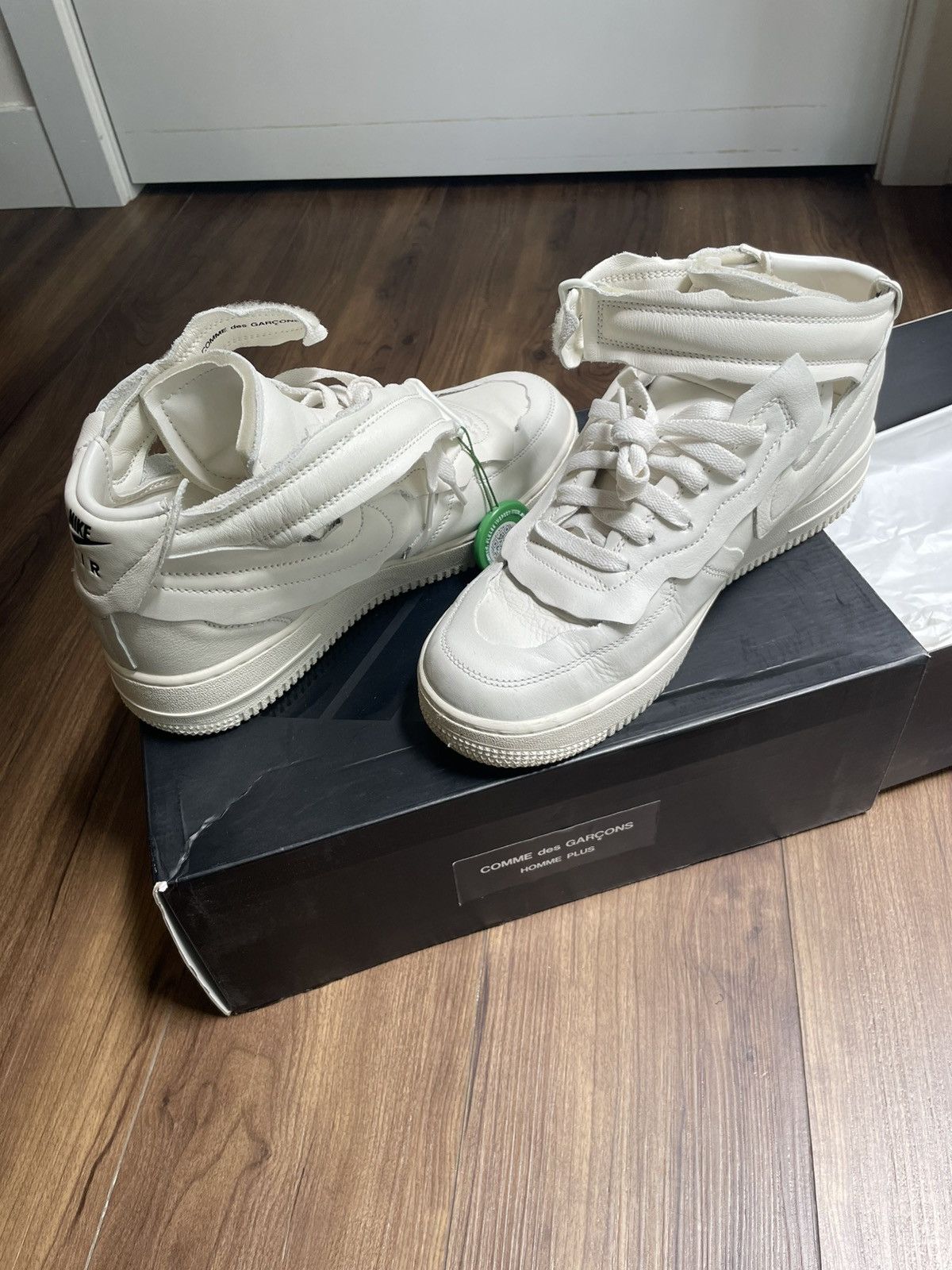 Comme des Garcons Homme Plus Nike x COMME des GARÇONS Homme Plus Air Force 1 Mid Size US 7.5 / EU 40-41 - 2 Thumbnail