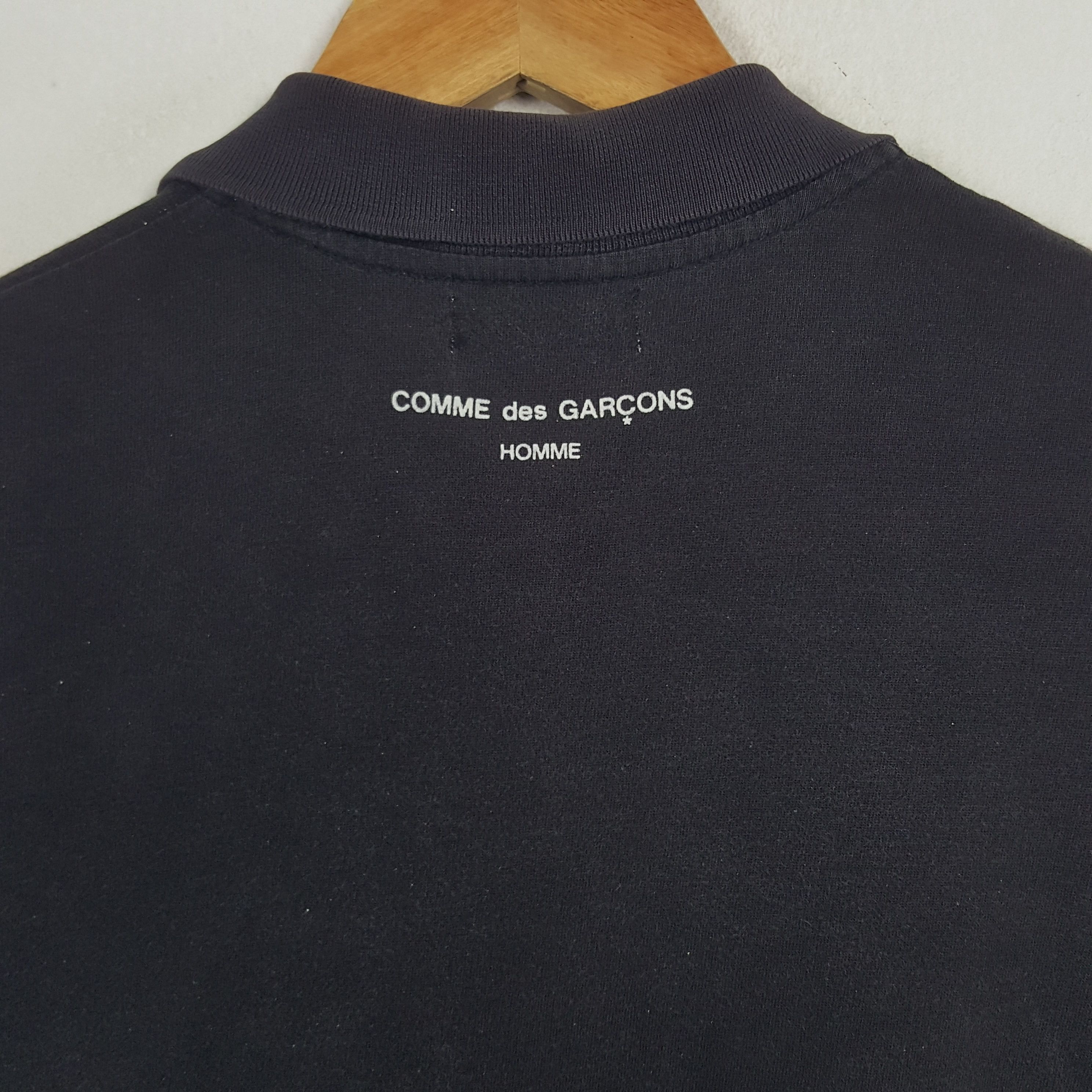 Comme des Garcons Homme × Japanese Brand × Vintage Vintage Comme des Garcons Homme Japanese Designer Polos Size US M / EU 48-50 / 2 - 3 Thumbnail