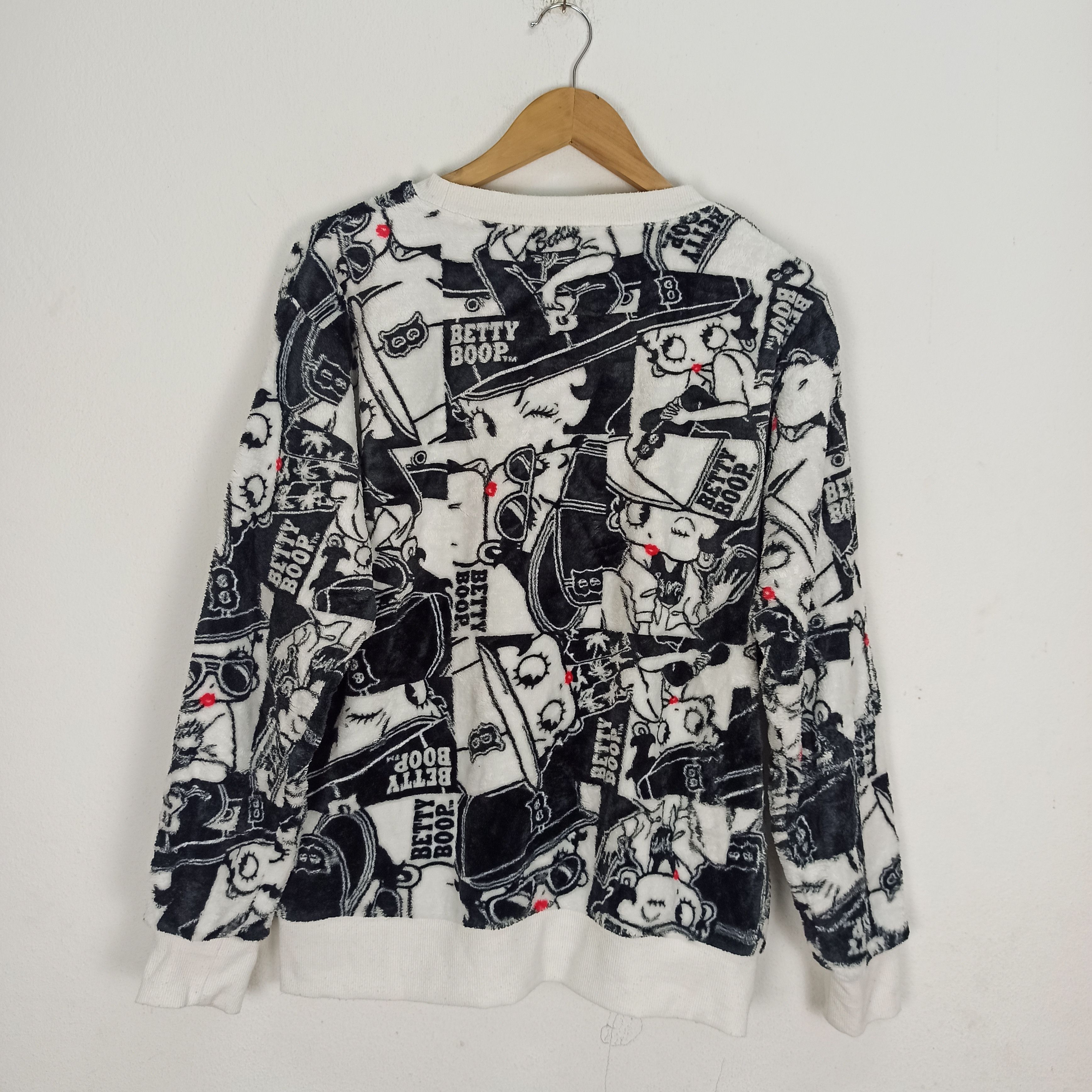 Cartoon Network 🔥Rare🔥 Betty Boop Fleece Sweatshirt Size US L / EU 52-54 / 3 - 5 Thumbnail
