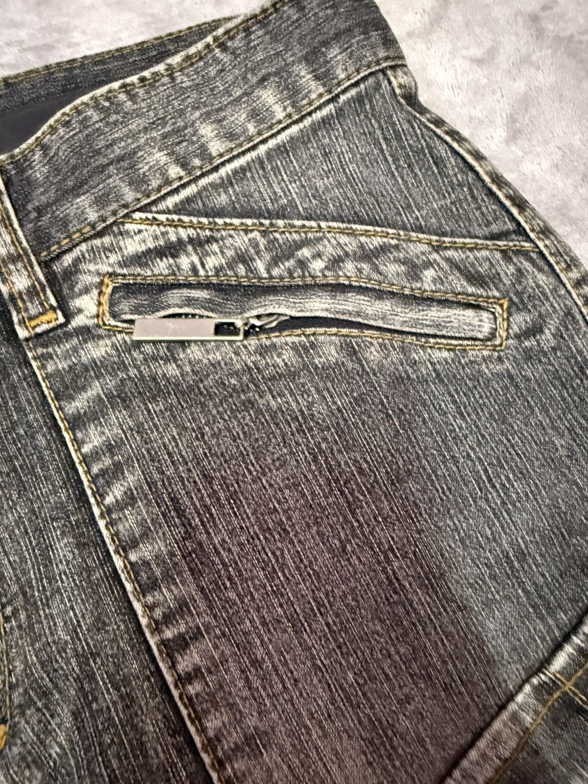 Hysteric Glamour × Japanese Brand Blue Jam Japan Bondage Claw Mark Jeans Short Size 27" / US 4 / IT 40 - 11 Thumbnail