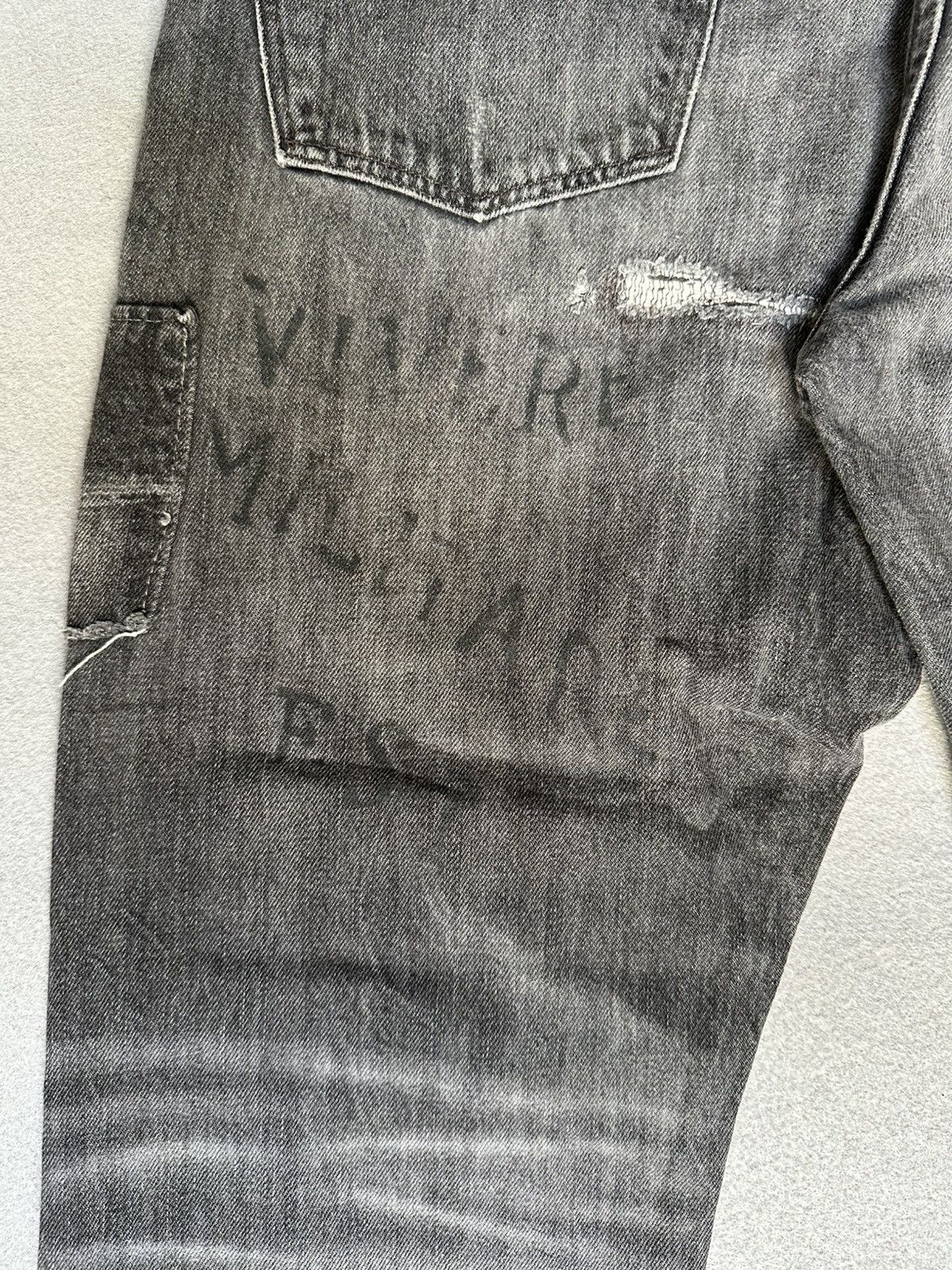 Polo Ralph Lauren Polo Ralph Lauren Patchwork Distressed Denim Size US 32 / EU 48 - 15 Thumbnail