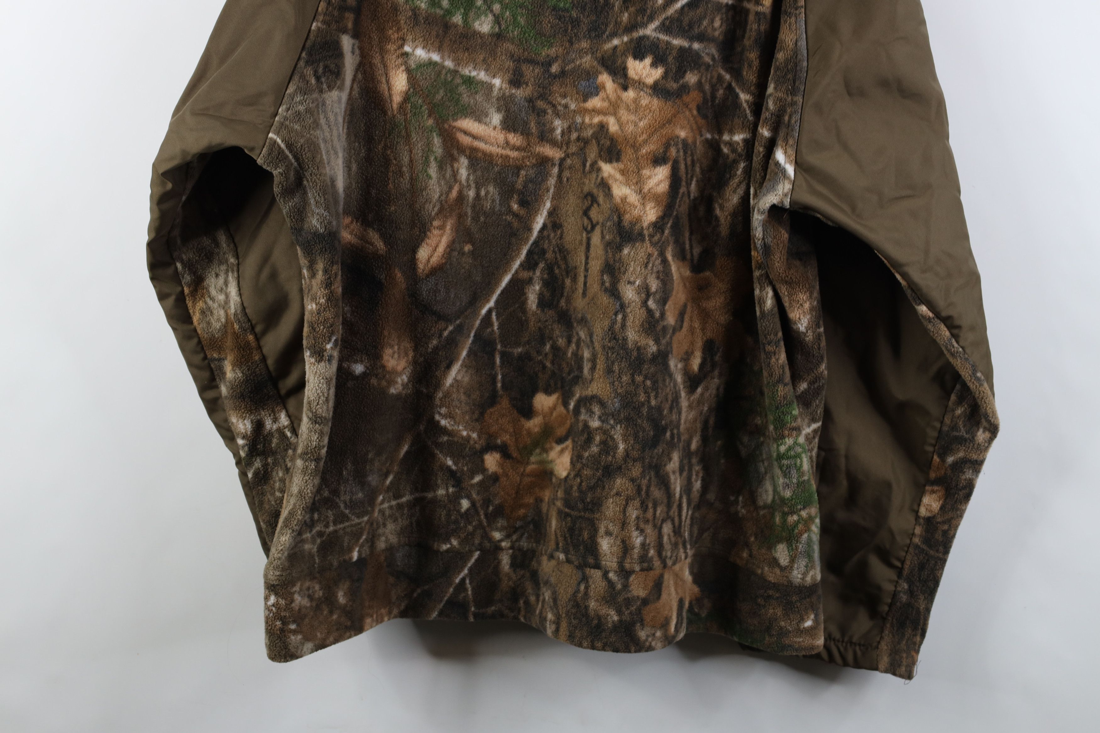 Vintage Vintage 90s Y2K Streetwear Camouflage Fleece Hoodie Jacket Size US XXL / EU 58 / 5 - 13 Thumbnail