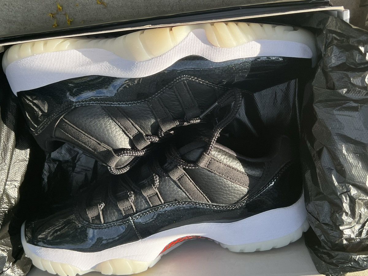 Jordan Brand 2022 Air Jordan 11 Retro Low '72-10' Size US 8.5 / EU 41-42 - 4 Thumbnail