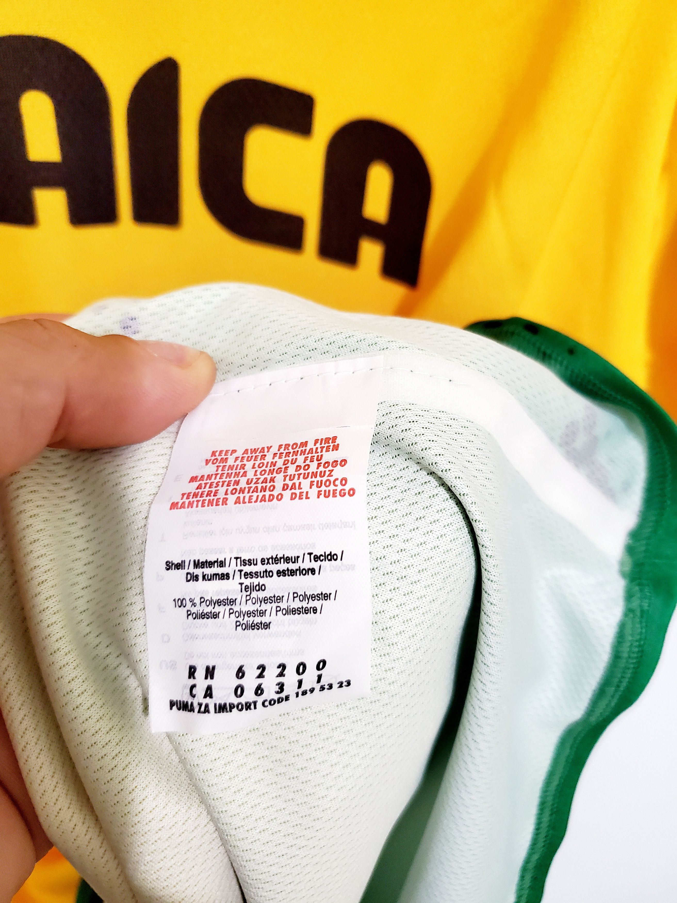 Puma × USA Olympics Jamaica Pro Elite Olympics 2012 Running Singlet Usain Bolt Size US XXL / EU 58 / 5 - 6 Thumbnail