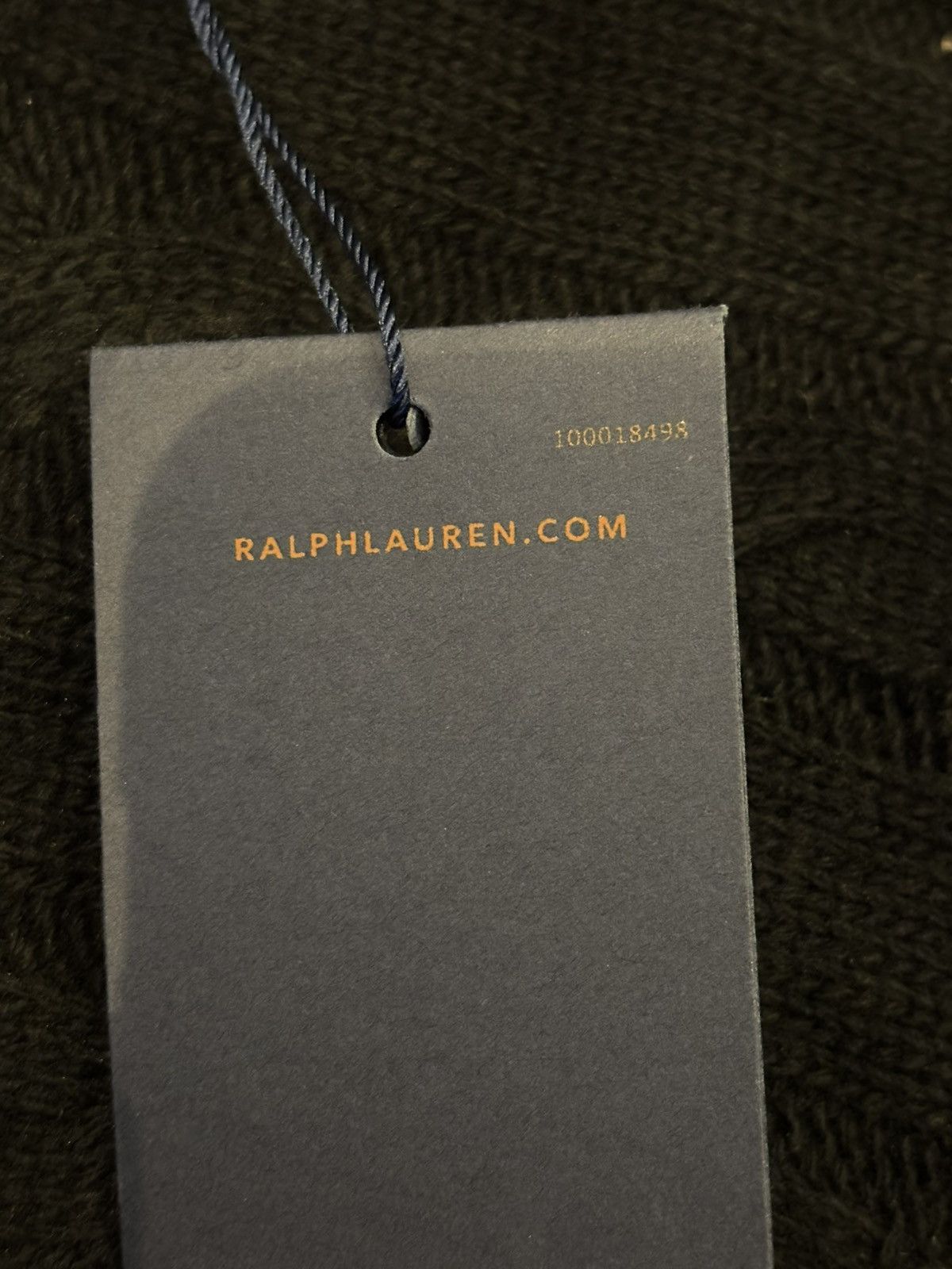 Polo Ralph Lauren Black Polo Ralph Lauren Knitted Sweater Size US L / EU 52-54 / 3 - 5 Thumbnail