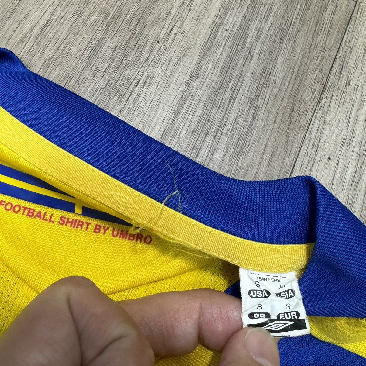 Umbro Sweden 07/09 home shirt #11 Larsson Size US S / EU 44-46 / 1 - 7 Thumbnail
