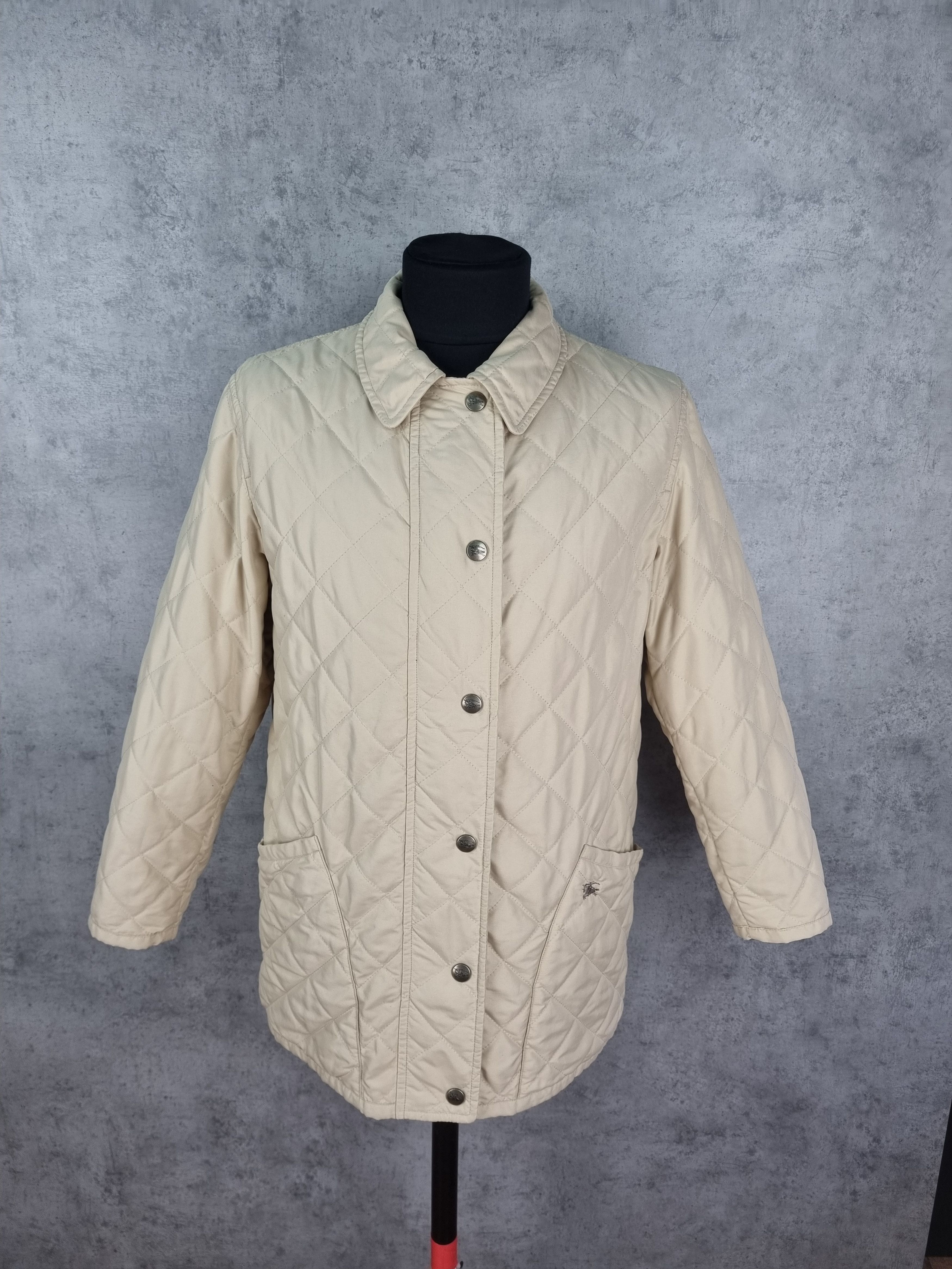 Burberry × Burberry Prorsum × Vintage Iconic 90s Burberrys Quilted Novacheck Light Jacket Size US XL / EU 56 / 4 - 7 Thumbnail