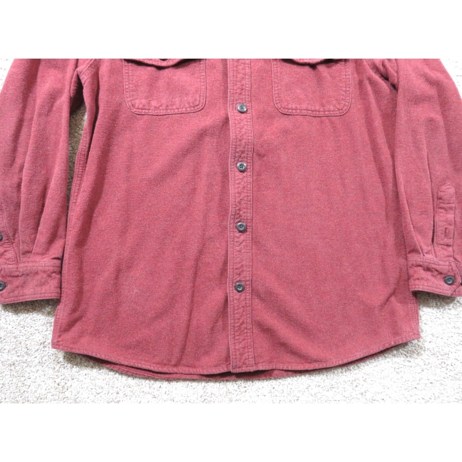 Vintage VINTAGE Grizzly Mountain Shirt Northwest Outfitters Men L Red Flannel Button-Down Long Sleeve Embroidered Pockets Casual Workwear Outdoor 90s Classic Size US L / EU 52-54 / 3 - 2 Thumbnail