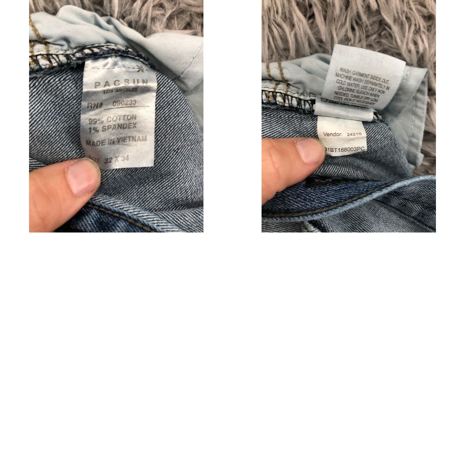Pacsun PacSun Skinny Jeans Mens Size 32x34 Mid Rise Medium Wash Blue Jeans 5-Pocket Denim Cotton Blend PacSun Brand Regular Fit Sumner? Size US 32 / EU 48 - 9 Thumbnail