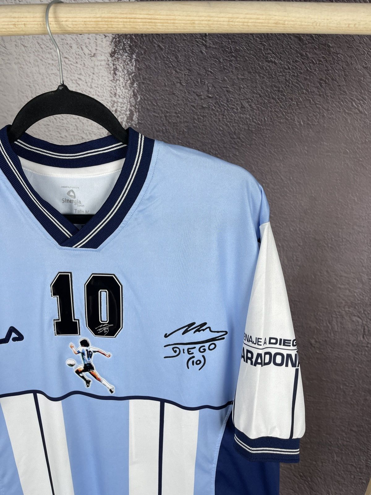 Other Limited Edition Jersey Argentina Maradona football soccer Size US M / EU 48-50 / 2 - 4 Thumbnail