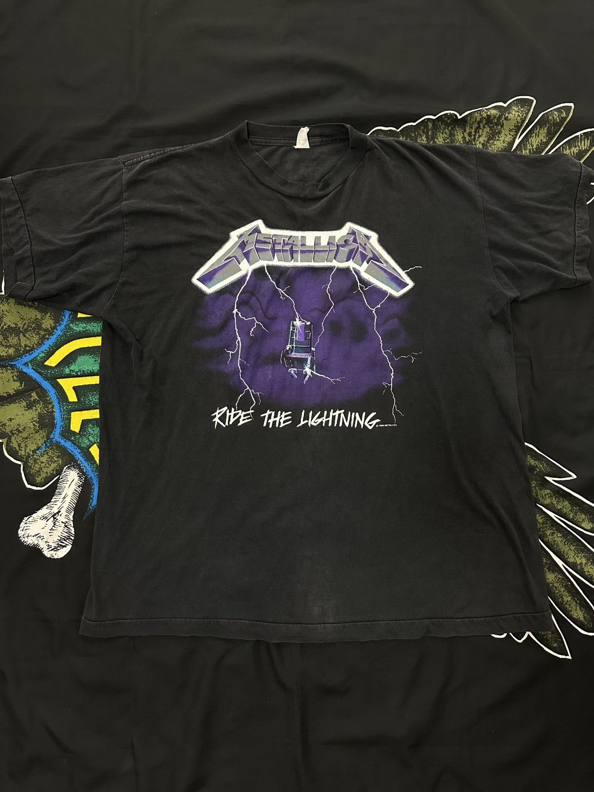 Band Tees × Metallica × Vintage Vintage 80’s Metallica single stitch Rock Band Tee Size US L / EU 52-54 / 3 - 1 Thumbnail