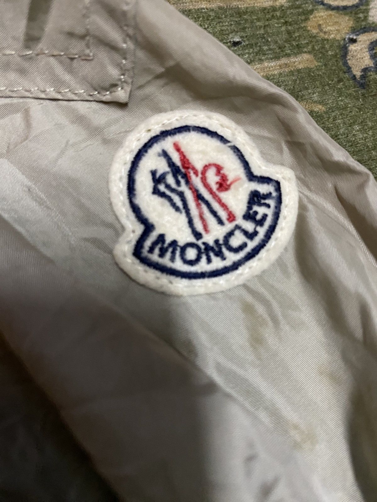 Moncler Vintage Moncler Pockettable Nylon jacket Size US L / EU 52-54 / 3 - 3 Thumbnail
