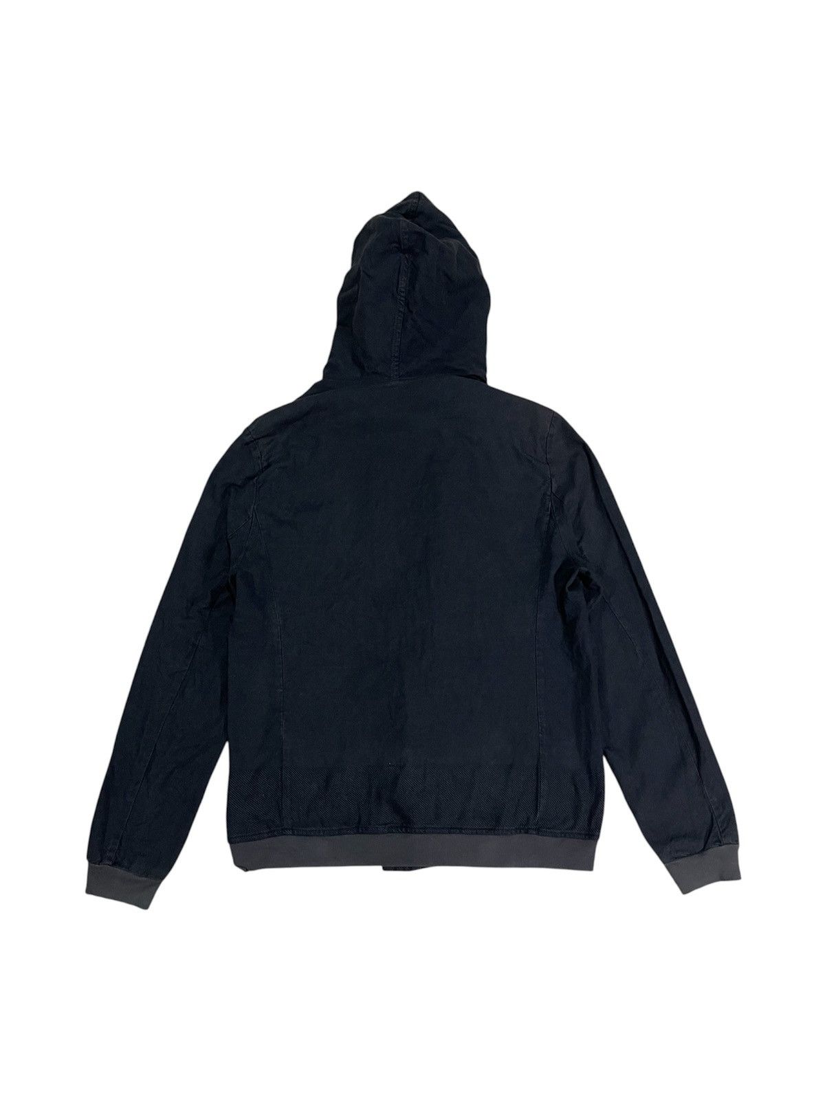 Stephan Schneider 2000s STEPHAN SCHNEIDER BUTTON HOODIE LINEN FLEECE JACKET Size US M / EU 48-50 / 2 - 2 Thumbnail