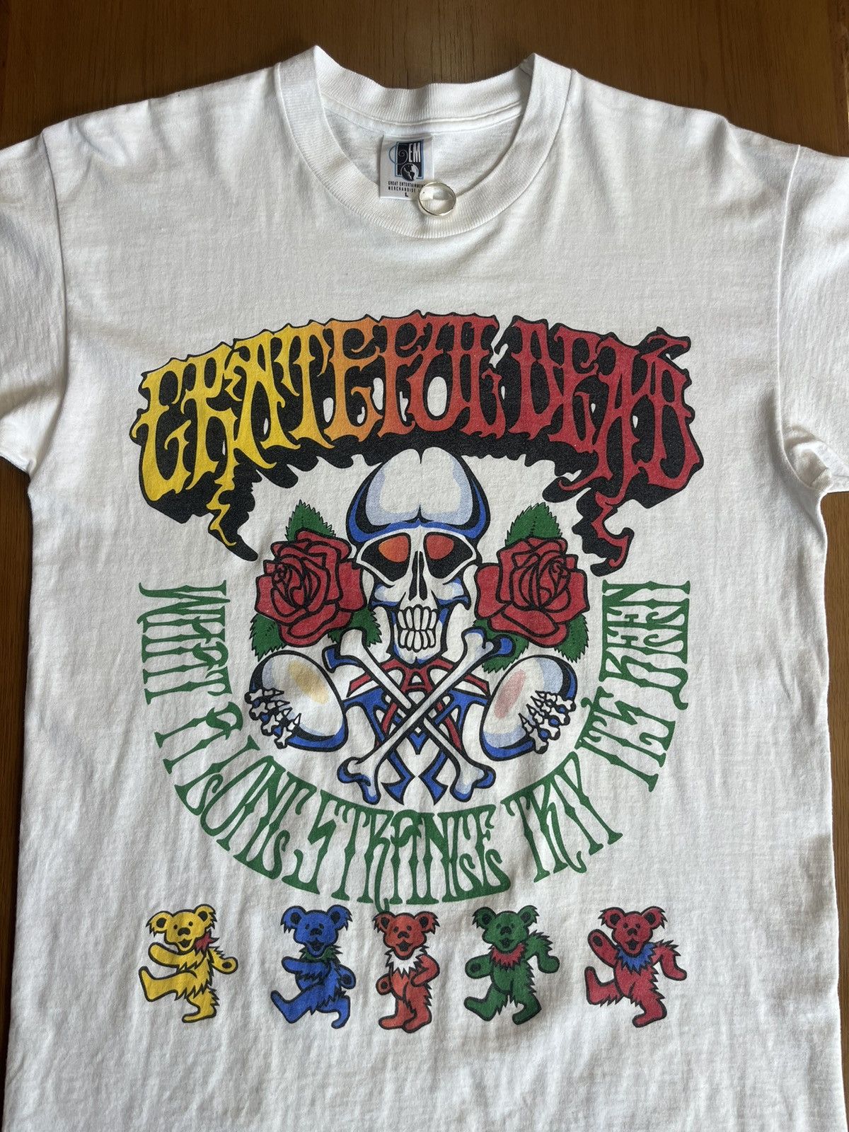 Grateful Dead Vintage GRATEFUL DEAD what Alones Strance Trip It’s Been 90’ Size US L / EU 52-54 / 3 - 6 Thumbnail