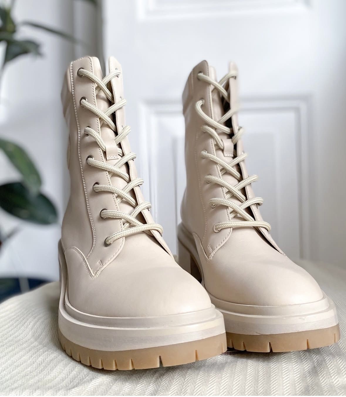 Hermes Hermes leather combat boots Size US 8 / IT 38 - 1 Thumbnail