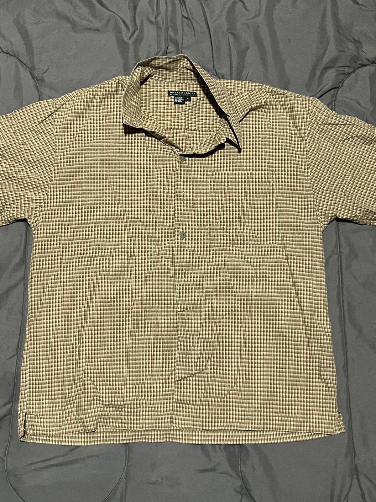 Royal Robbins Plaid Royal Robbins ShortSleeve Button-Up Shirt Size US XL / EU 56 / 4 - 1 Thumbnail