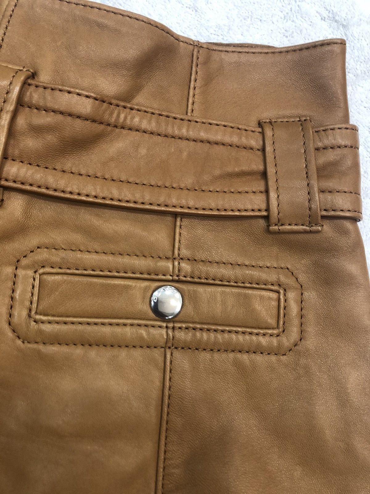 Coach Coach Leather Belted Short Pants Size US 28 / EU 44 - 12 Thumbnail