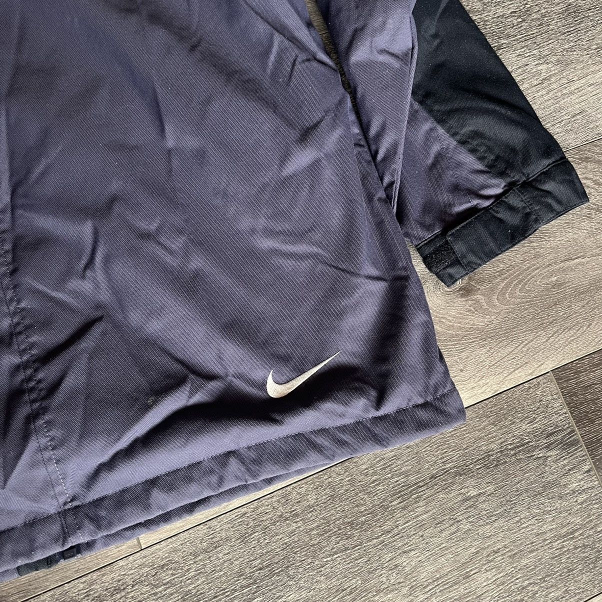 Nike Vintage Y2K Nike Basic Swoosh Logo Hooded Windbreaker Jacket Size US S / EU 44-46 / 1 - 11 Thumbnail