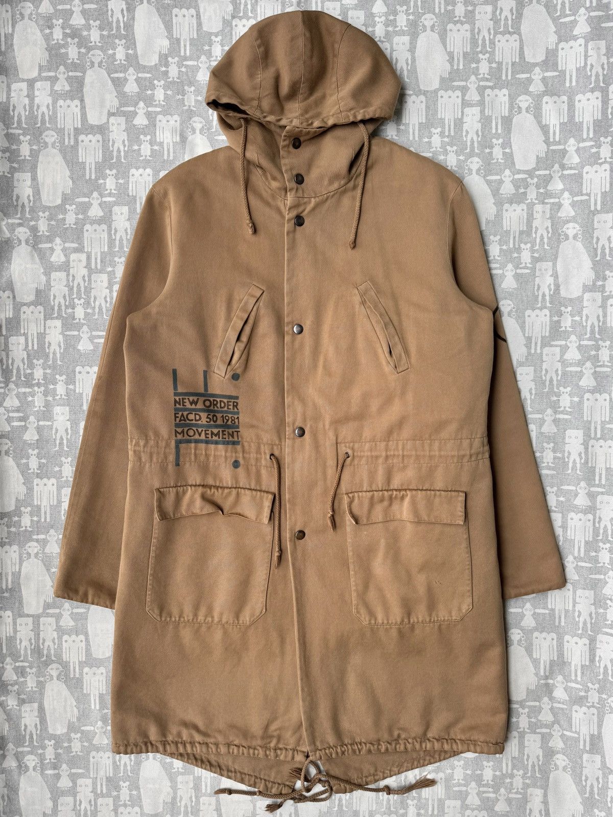 Raf Simons Raf Simons AW03 PC&L New Order Fishtail Parka Size US M / EU 48-50 / 2 - 6 Thumbnail