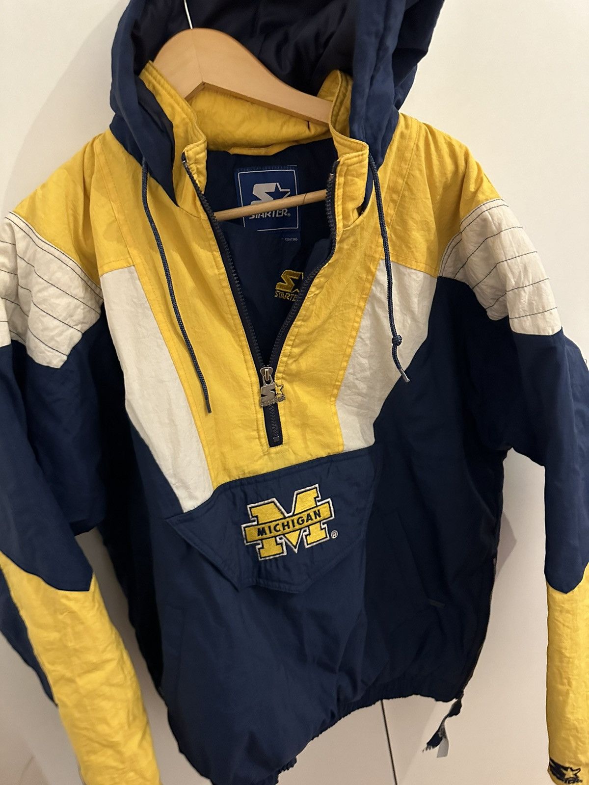 Starter Starter Jacke Michigan Wolverines Size M NFL JACKET Size US M / EU 48-50 / 2 - 4 Thumbnail
