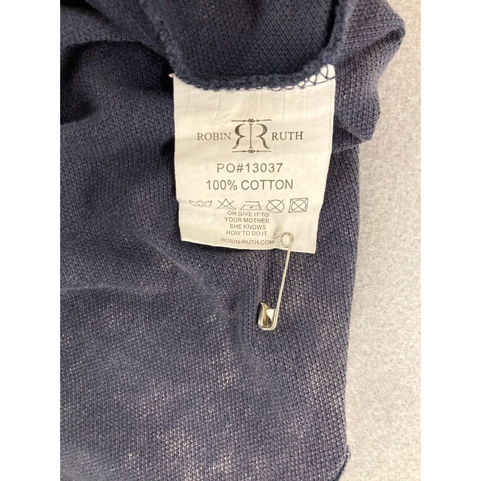 Vintage Robin Ruth Shirt Mens Large Dubai Print Polo 90s Blue Size US L / EU 52-54 / 3 - 7 Thumbnail