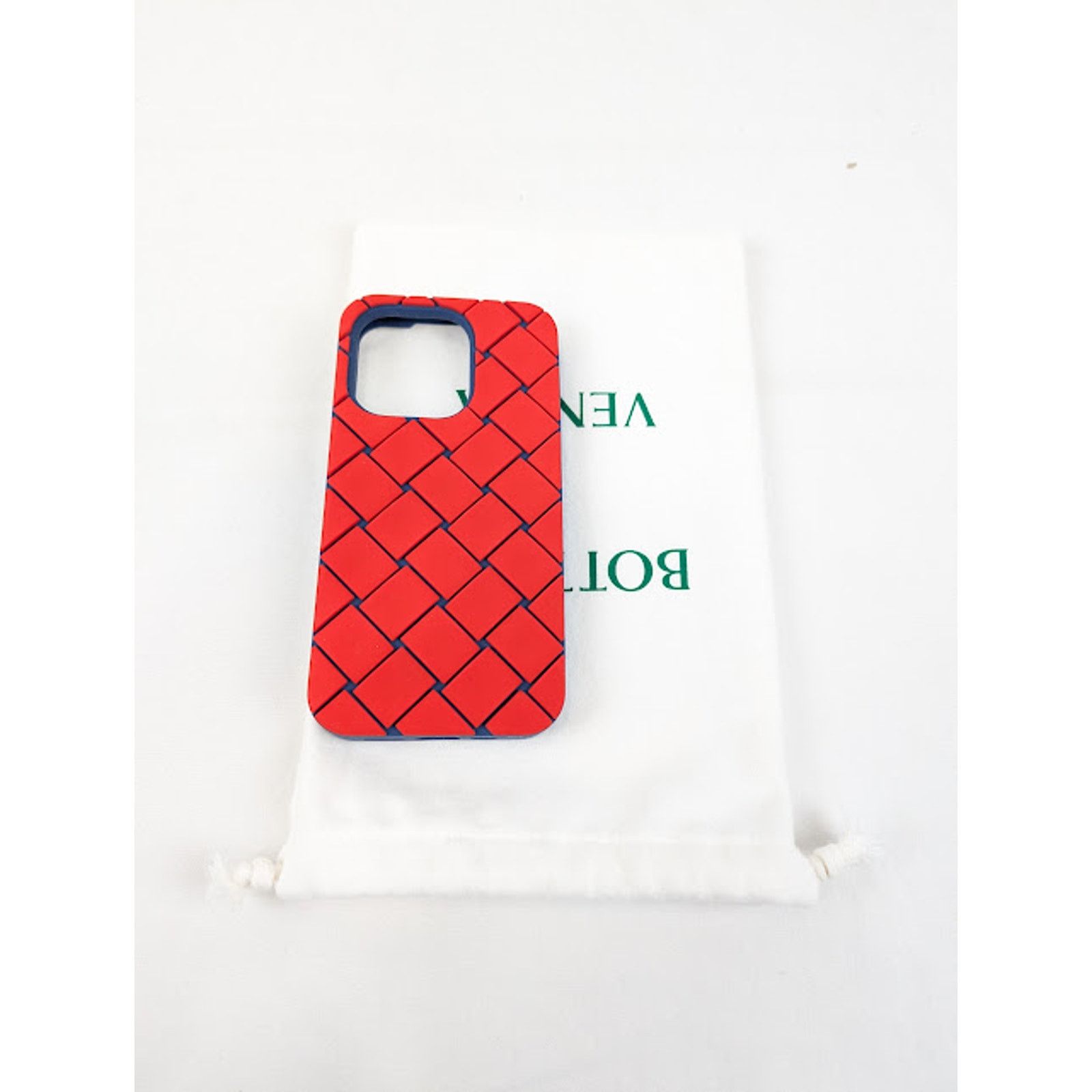 Bottega Veneta o1rshd1 Q:2 / Size: OS / iPhone 14 Pro Case in Red/Blue Size ONE SIZE - 11 Thumbnail