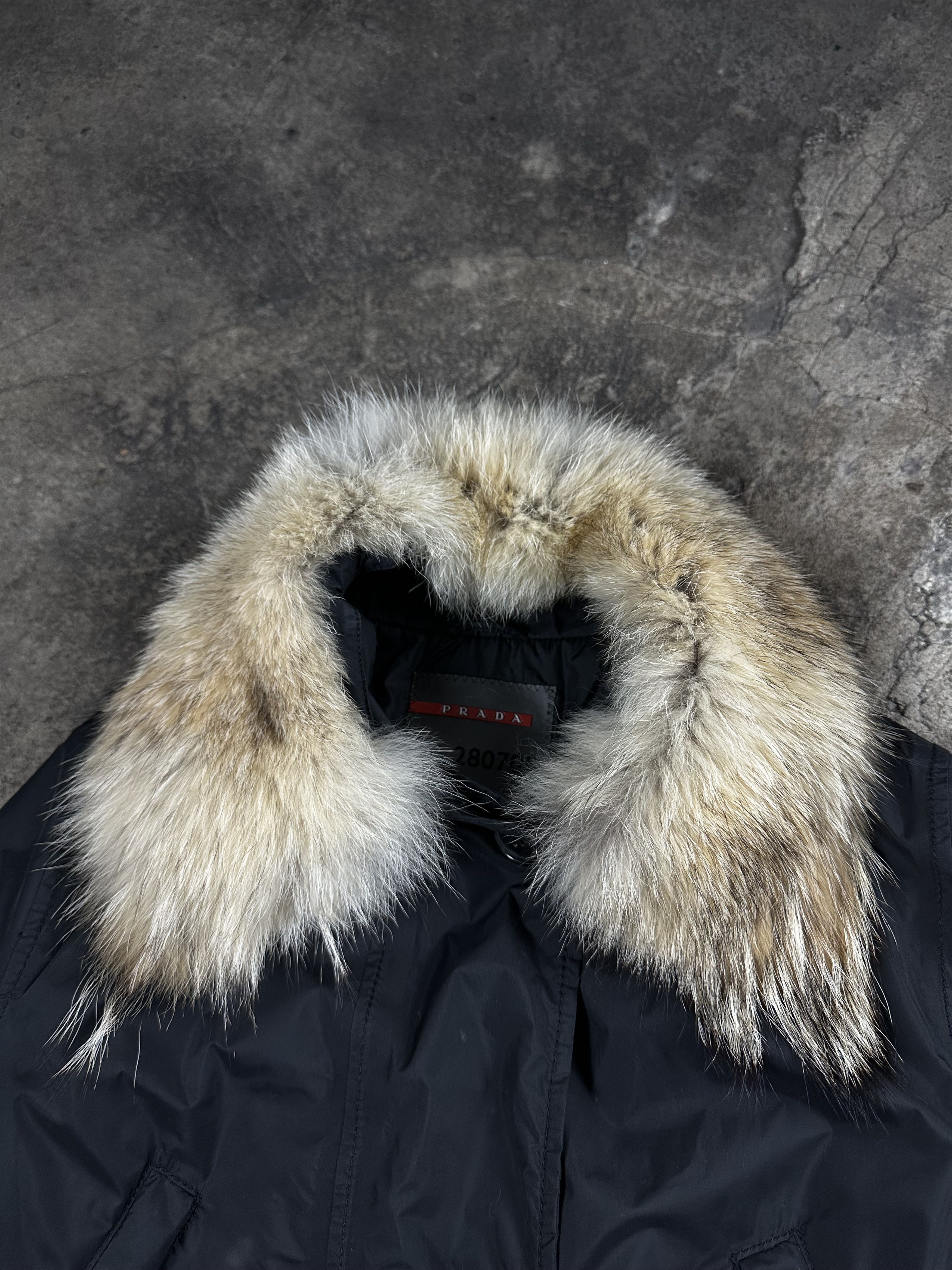 Prada 2000s Prada Fur Gore-tex Archive Vintage Nylon Coat Size L / US 10 / IT 46 - 6 Thumbnail