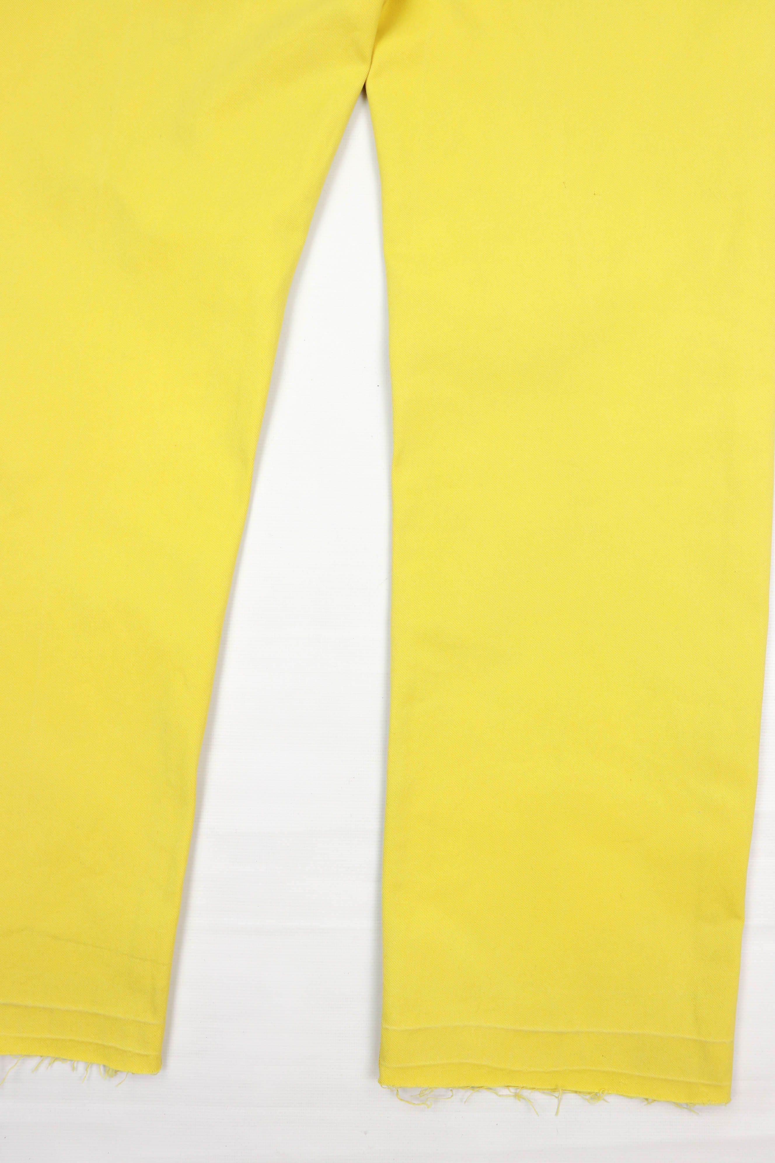 Diesel Diesel Vintage 90s Made in Italy Yellow Cheyenne Denim Jeans Size US 30 / EU 46 - 8 Thumbnail