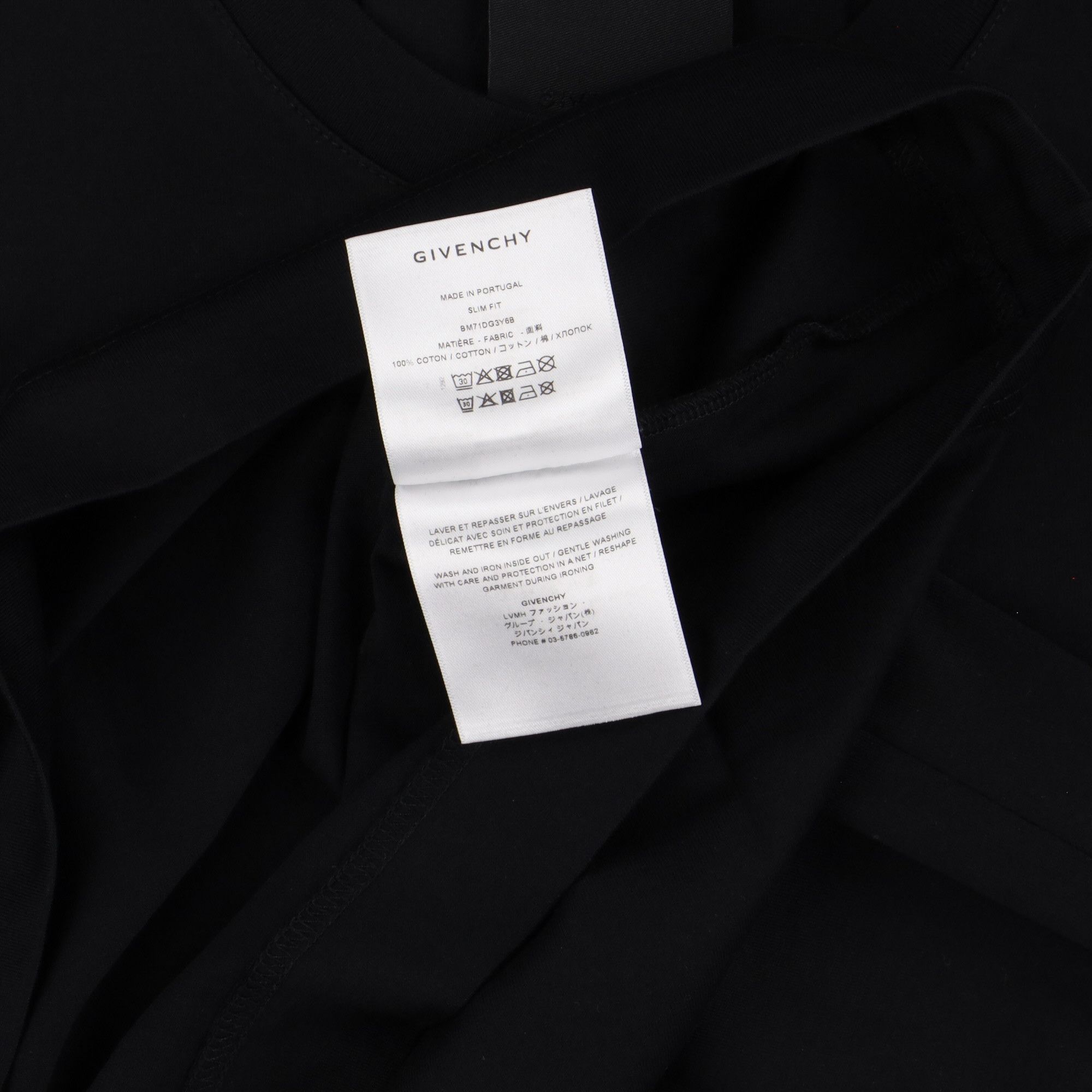 Givenchy Black Cross Logo T-Shirt Size US XL / EU 56 / 4 - 6 Thumbnail