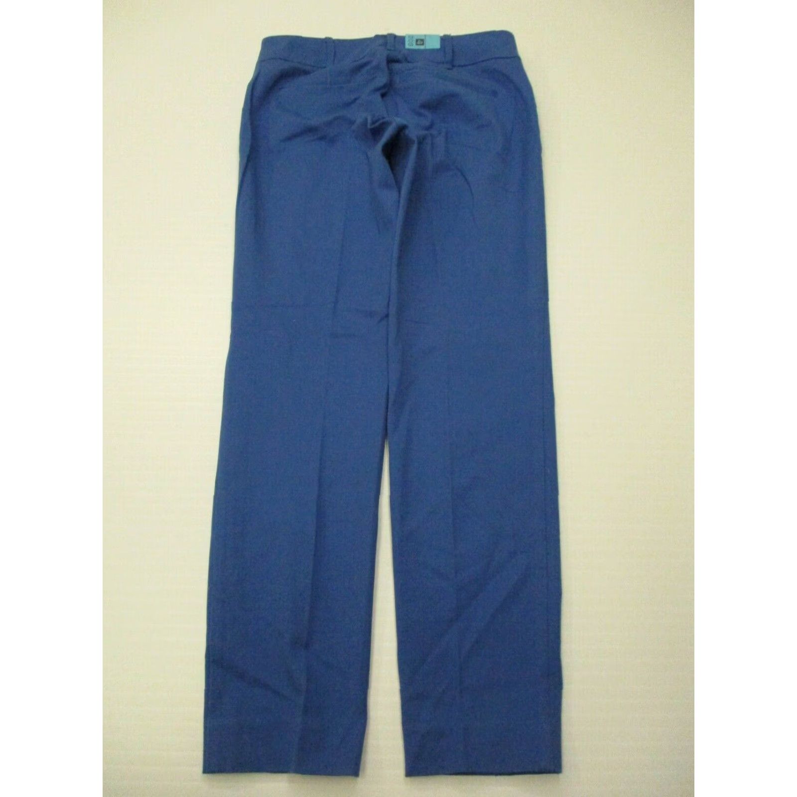 Vintage NY&C Pants Women's Size 0 Stretch Flat Front Blue Slim Ankle Size 25" / US 0 / IT 36 - 7 Thumbnail