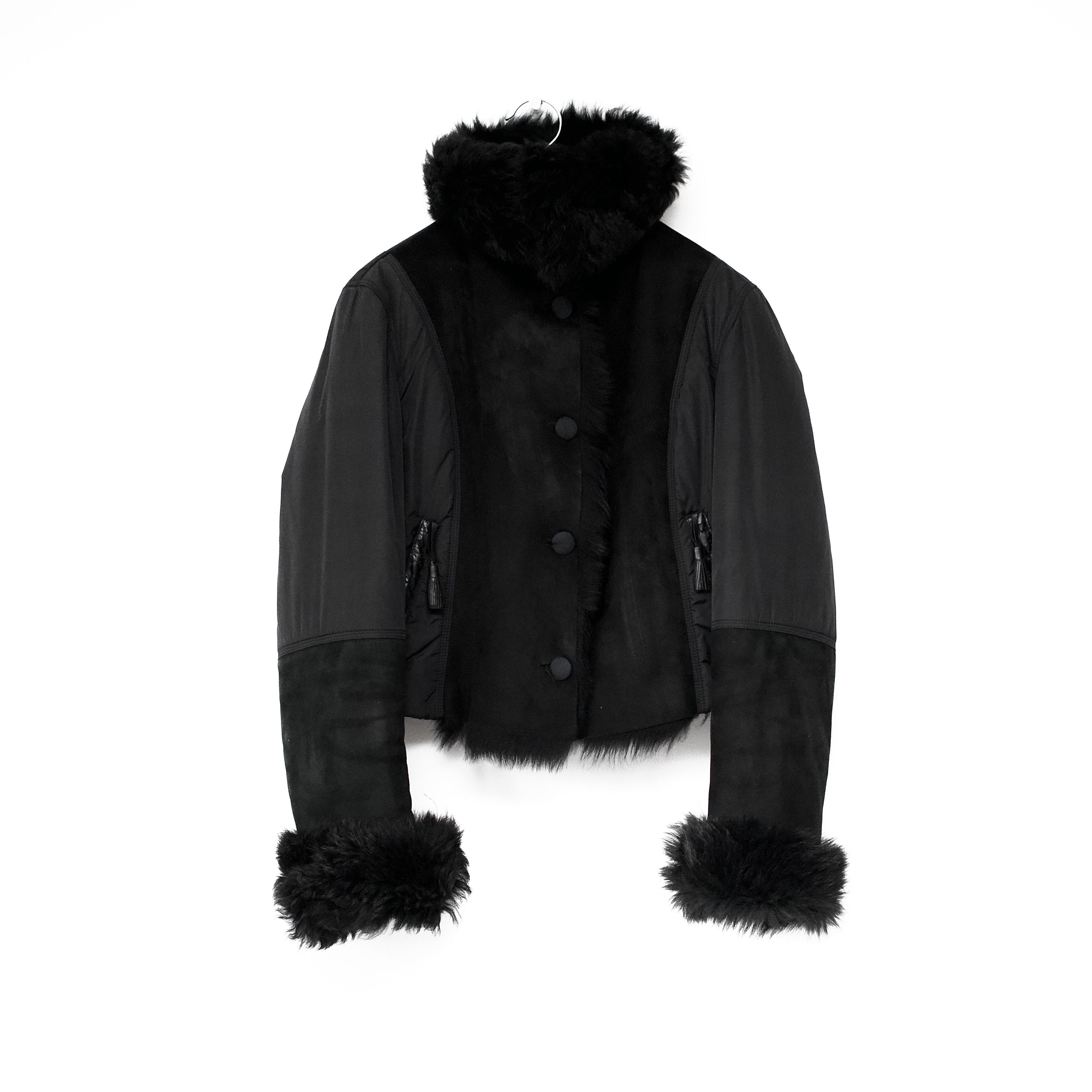 Alexander McQueen F/W2004 "The Catwalk" shearling jacket Size M / US 6-8 / IT 42-44 - 1 Thumbnail