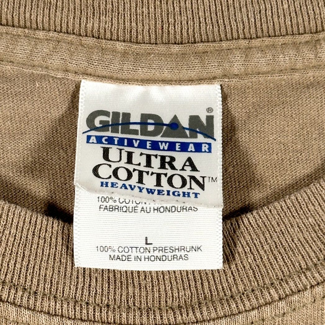 Gildan VINTAGE State Park Shirt Adult LARGE Brown David Crockett Tennessee Outdoor Y2K Size US L / EU 52-54 / 3 - 3 Thumbnail