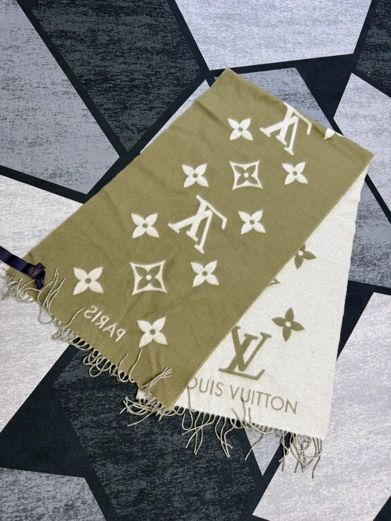 Louis Vuitton louis vuitton reversible cashmere scarf-dmc Size ONE SIZE - 1 Thumbnail