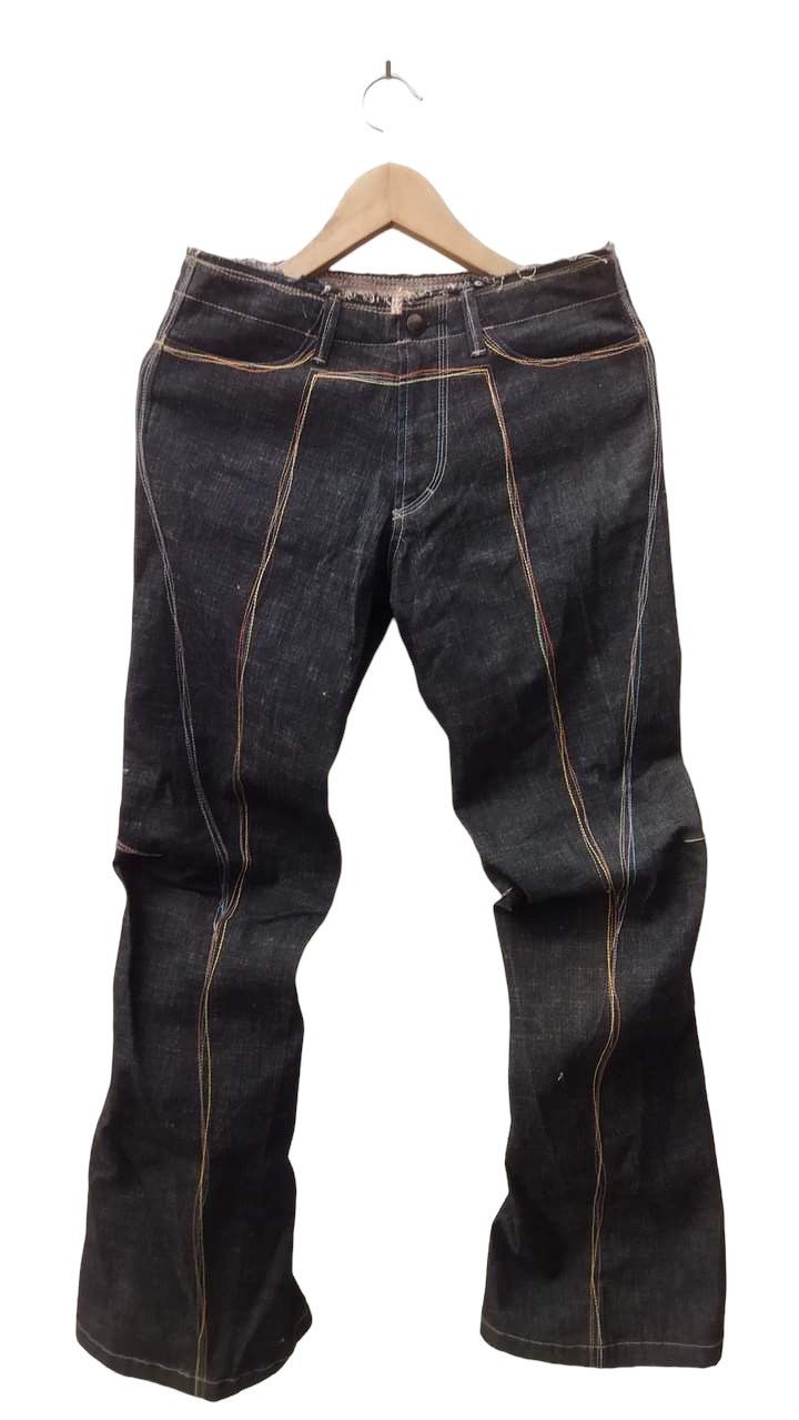 Marithe + Francois Girbaud Marithe Franchois Girbaud denim flare pant Size US 28 / EU 44 - 3 Thumbnail