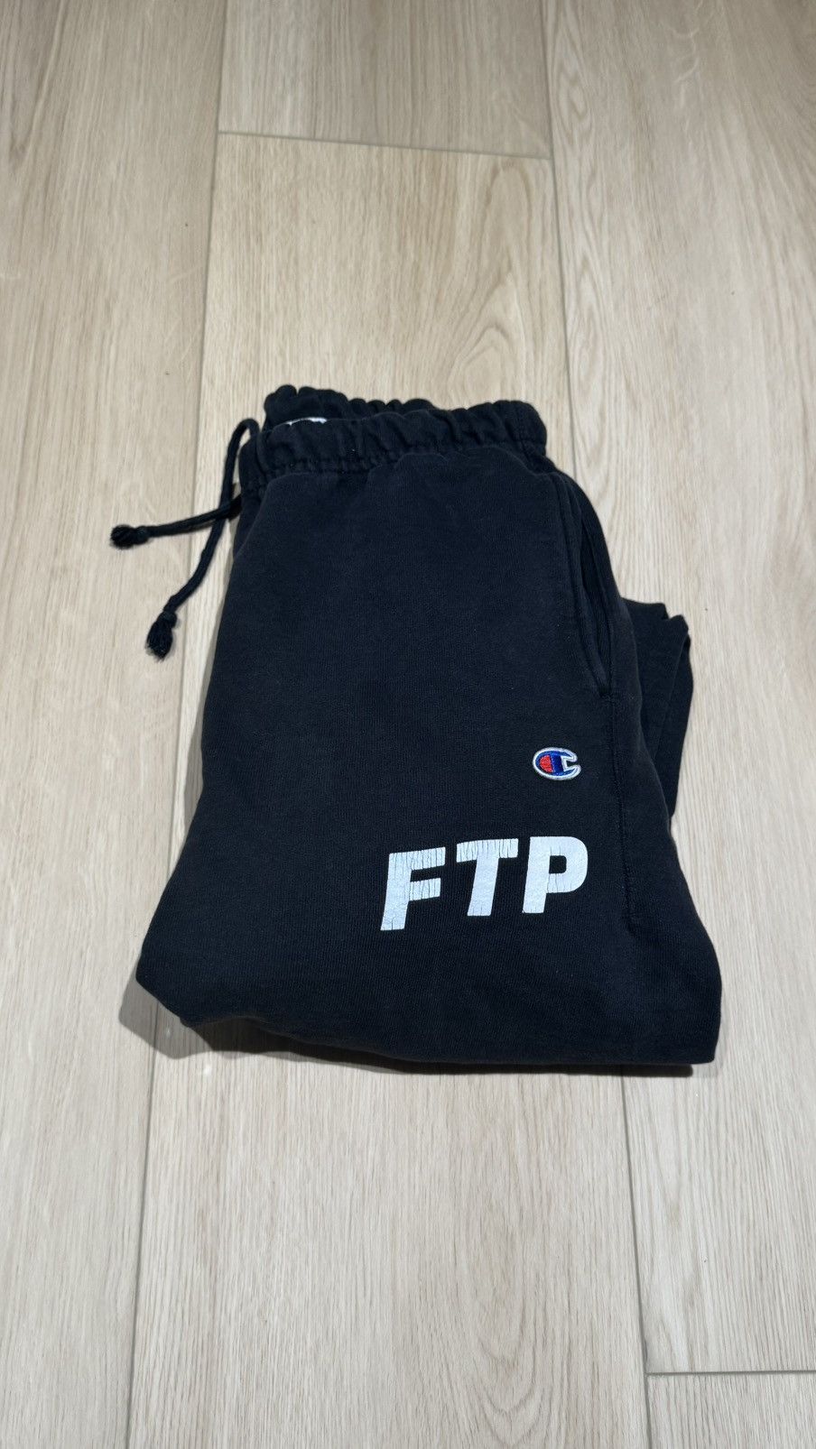 Ftp x Champion Logo SweatPants sweat pants joggers ftp logo