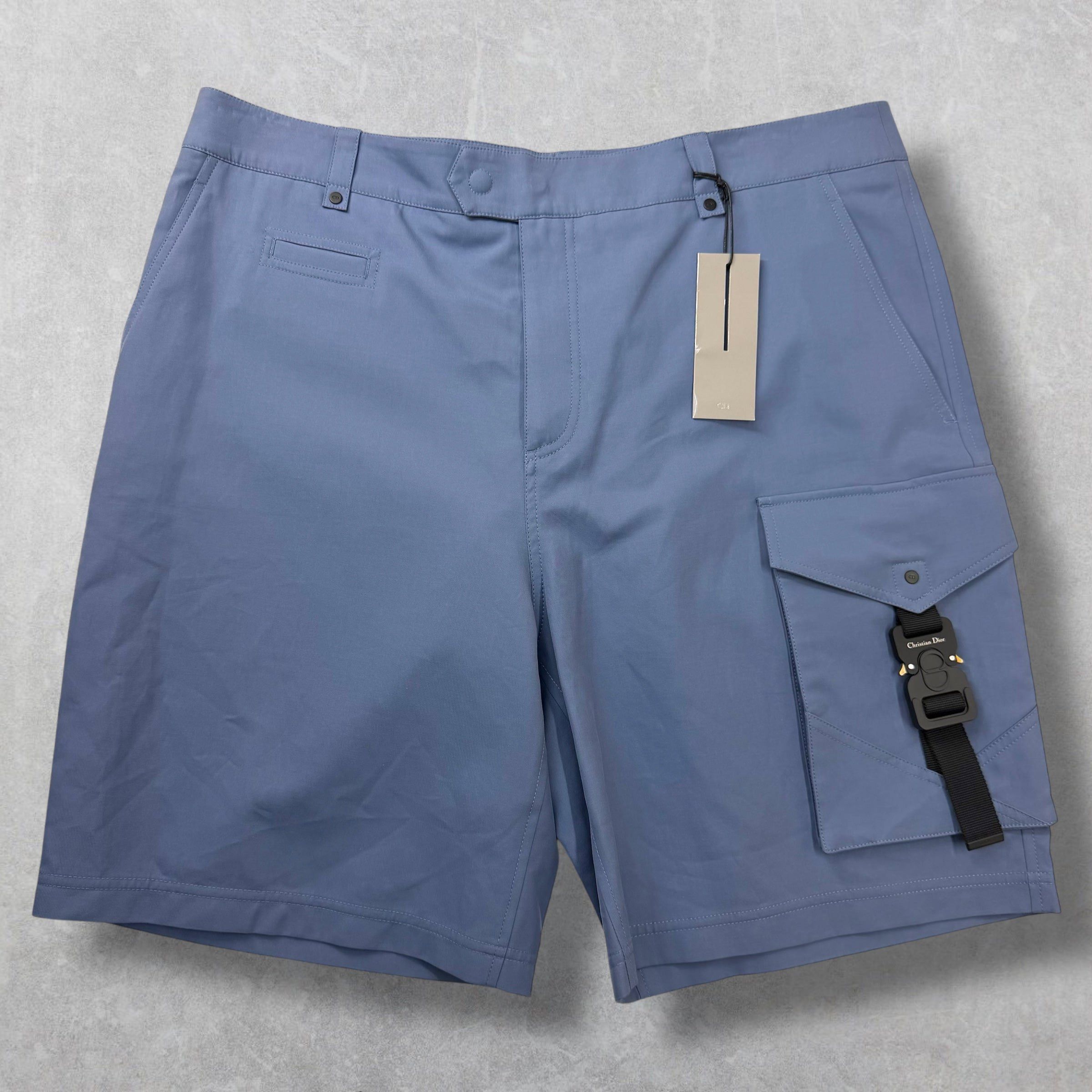 Dior Dior Technical Cotton Twill Cargo Shorts With CD Buckle 54 ( Size US 26 / EU 42 - 1 Thumbnail