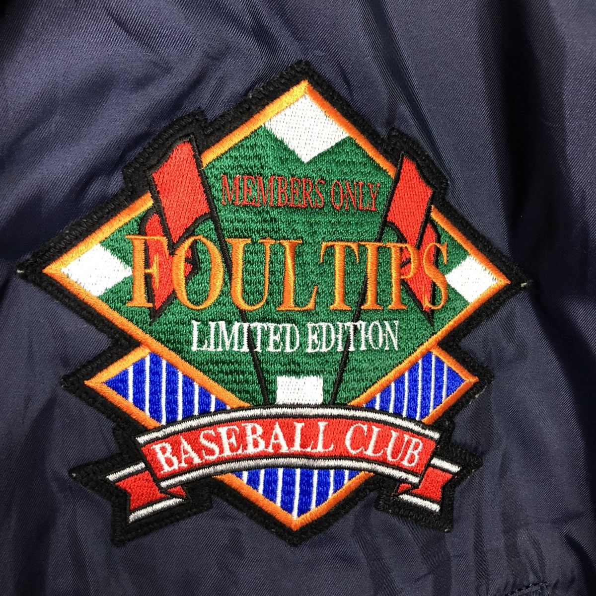 Japanese Brand 🔥VINTAGE BOMBER JACKET DESCENTE FOUL TIPS BASEBALL CLUB Size US L / EU 52-54 / 3 - 19 Thumbnail