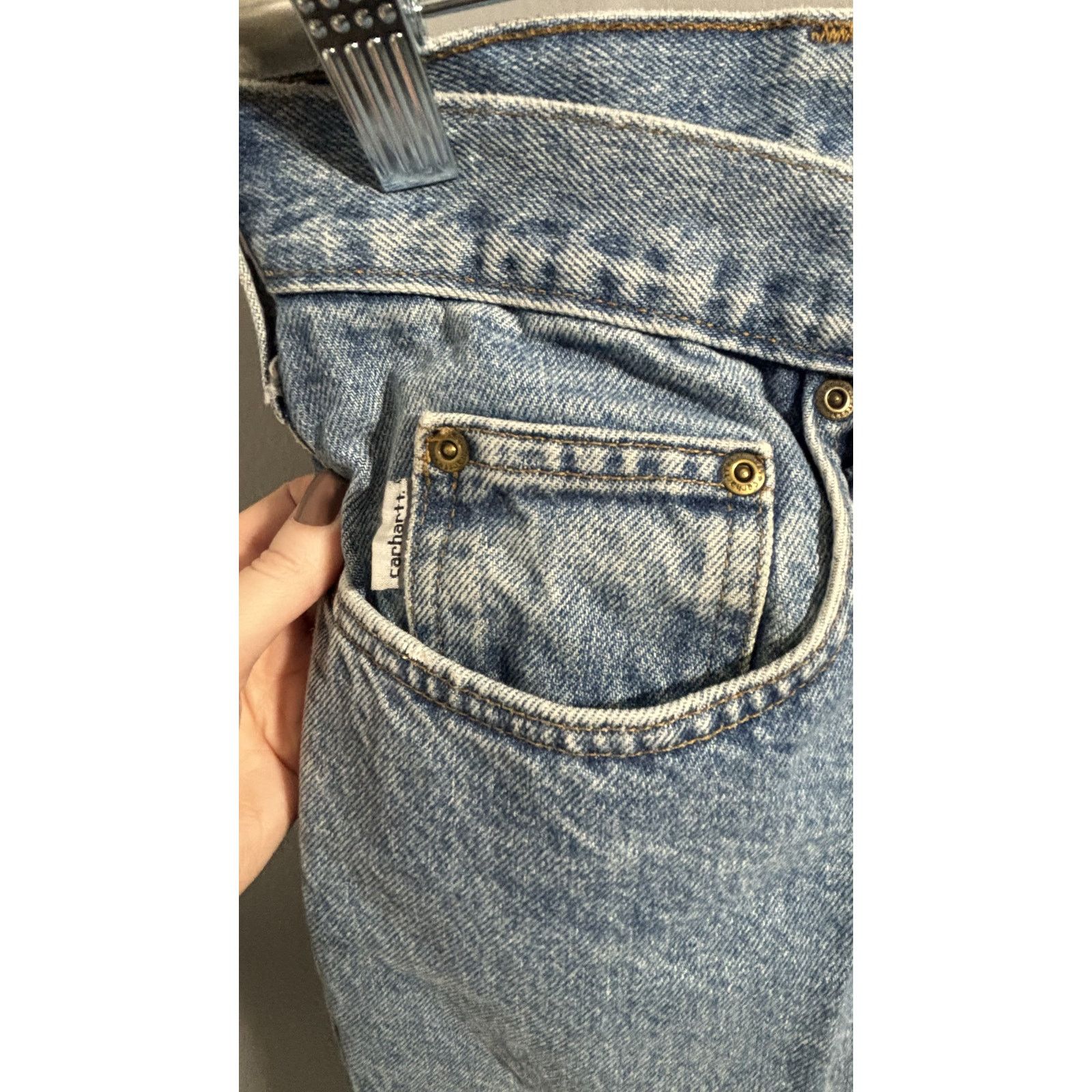 Carhartt Carhartt Blue jeans size 38x32 Size US 38 / EU 54 - 4 Thumbnail