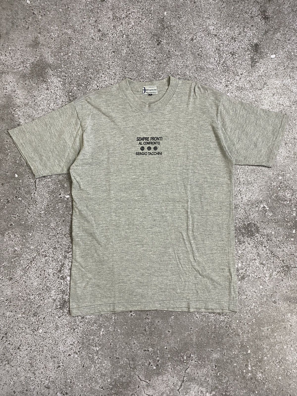 Sergio Tacchini Vintage Sergio tacchini t shirt Size US L / EU 52-54 / 3 - 1 Thumbnail