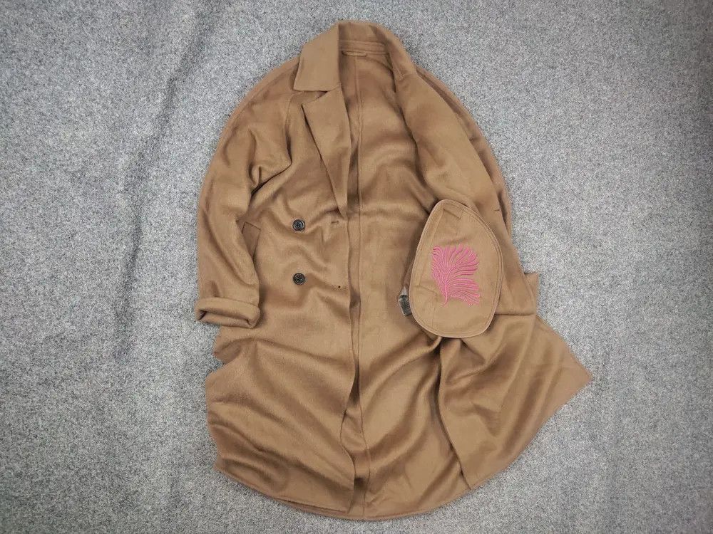 Vintage Oakwood paris Design long Wool Blend coat straight Jacket Size XS / US 0-2 / IT 36-38 - 1 Thumbnail