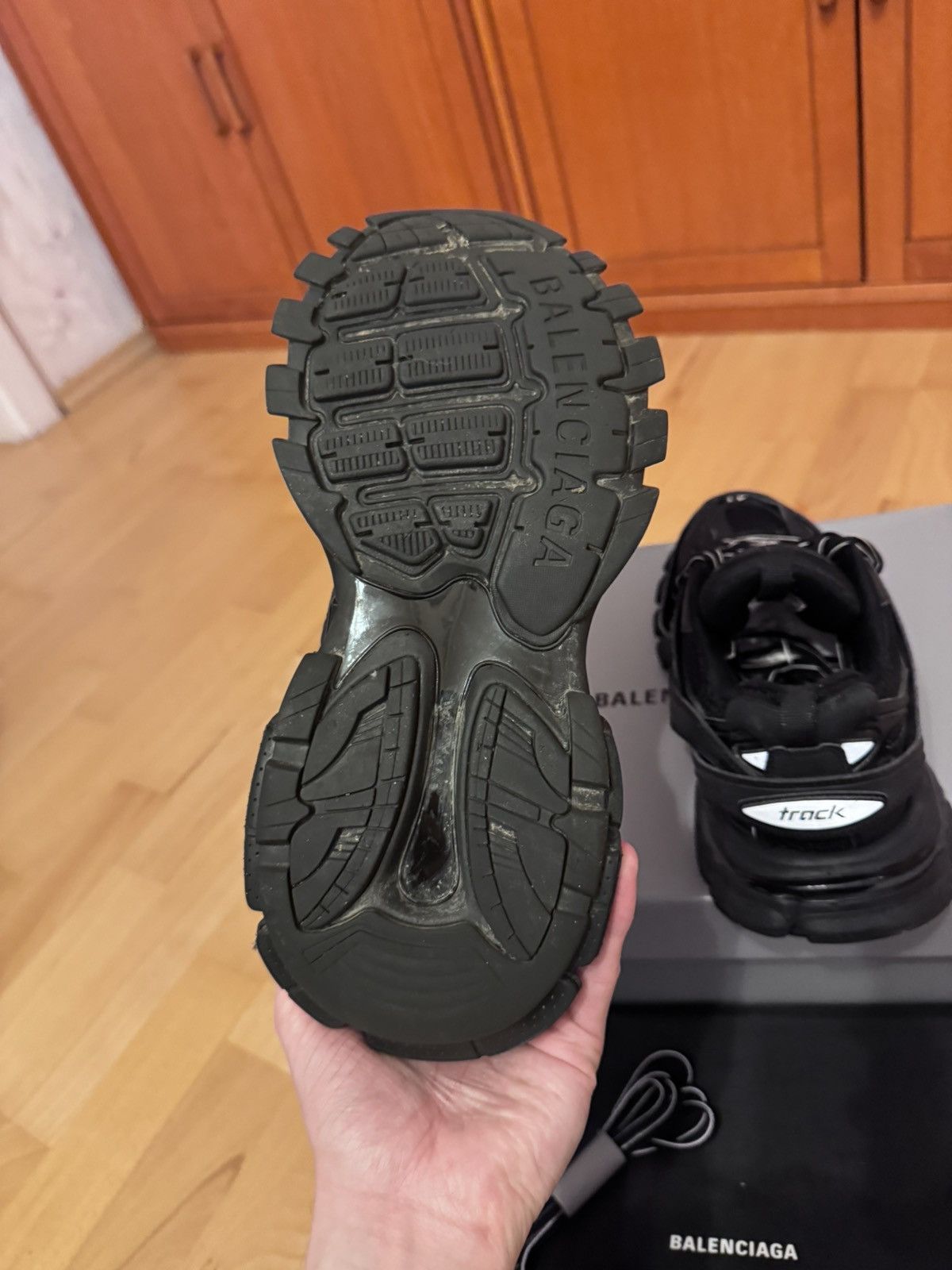 Balenciaga Balenciaga Track Triple Black Size US 8 / EU 41 - 10 Thumbnail