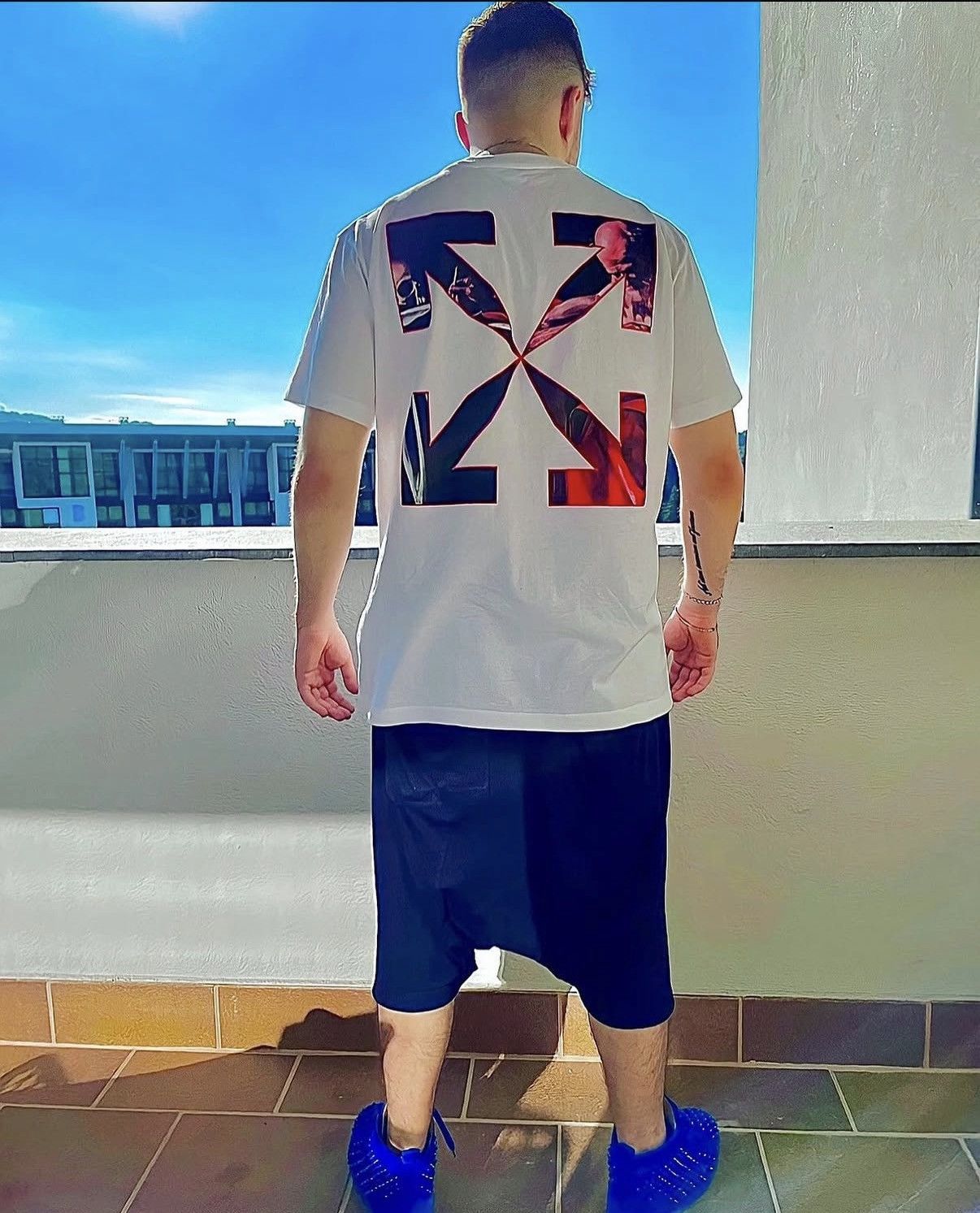 Off-White Offwhite Caravaggio Tee Size US XXS / EU 40 - 1 Thumbnail