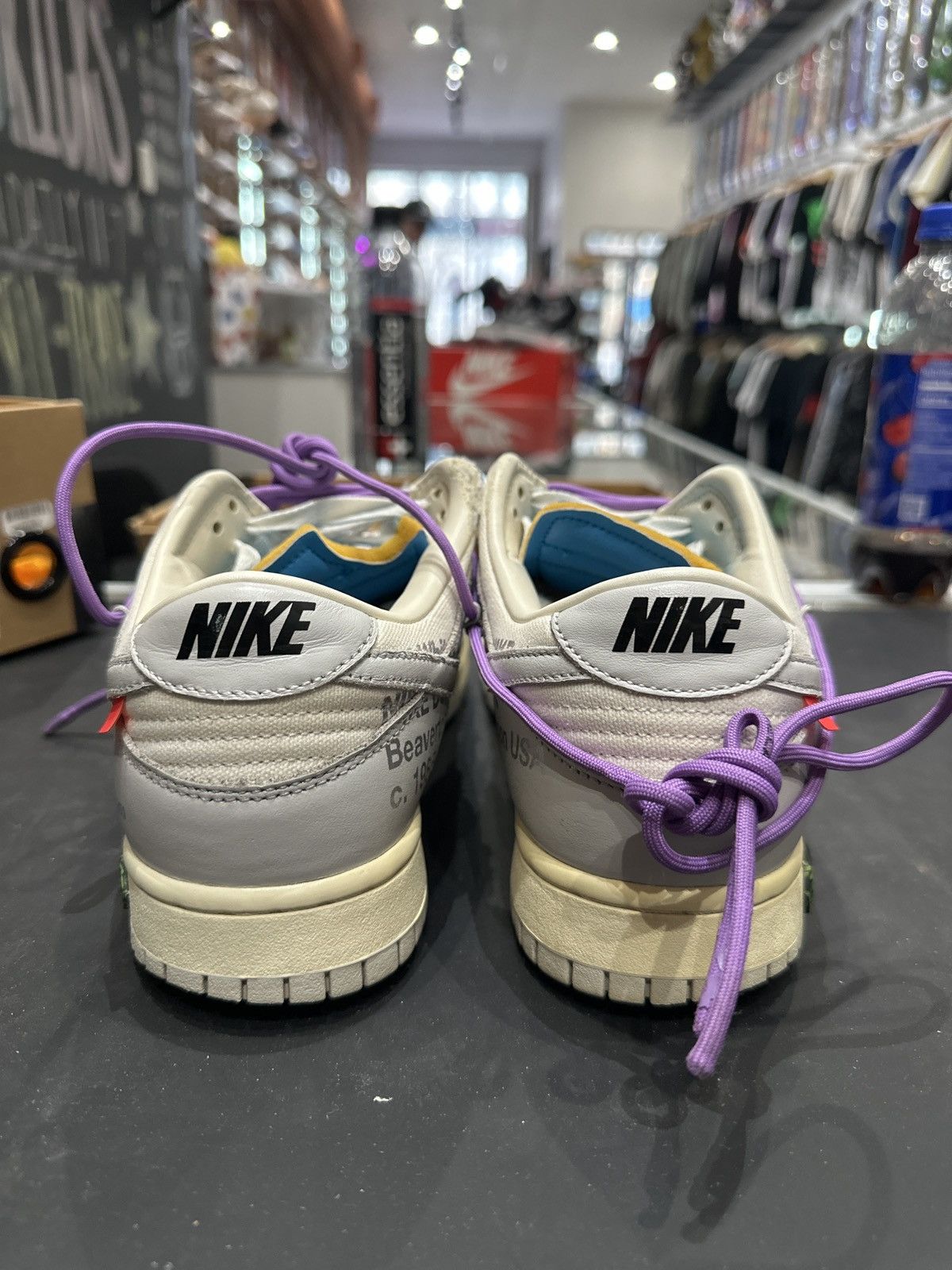 Nike × Off-White Nike Off-White Dunk Low Lot 47 Size US 9 / EU 42 - 3 Thumbnail