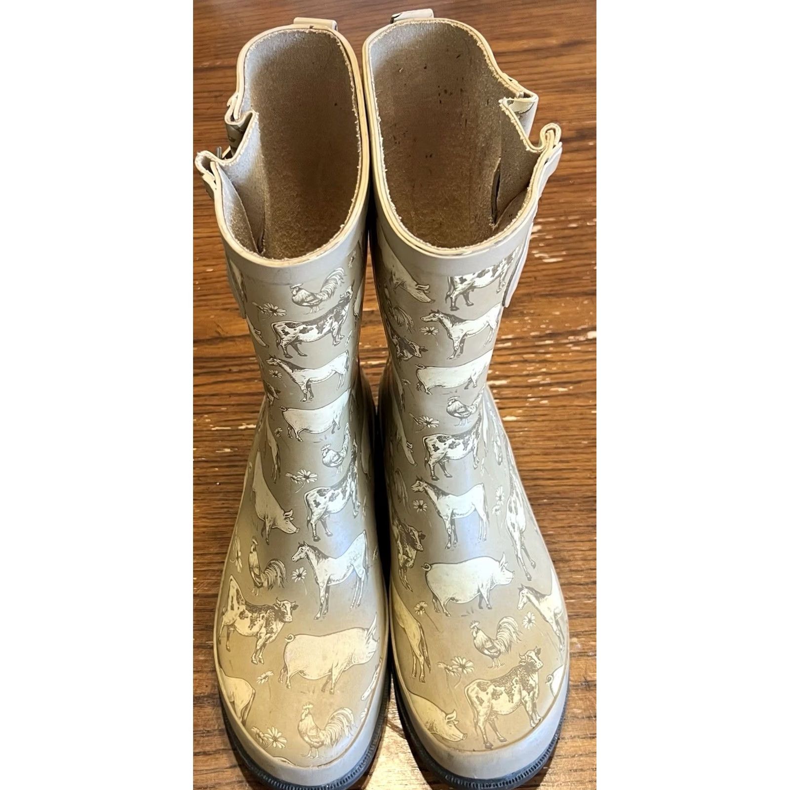 Vintage VINTAGE? No. Western Chief Women’s Farm Animal Themed Rain Boots Size 6 Size US 6 / IT 36 - 2 Thumbnail