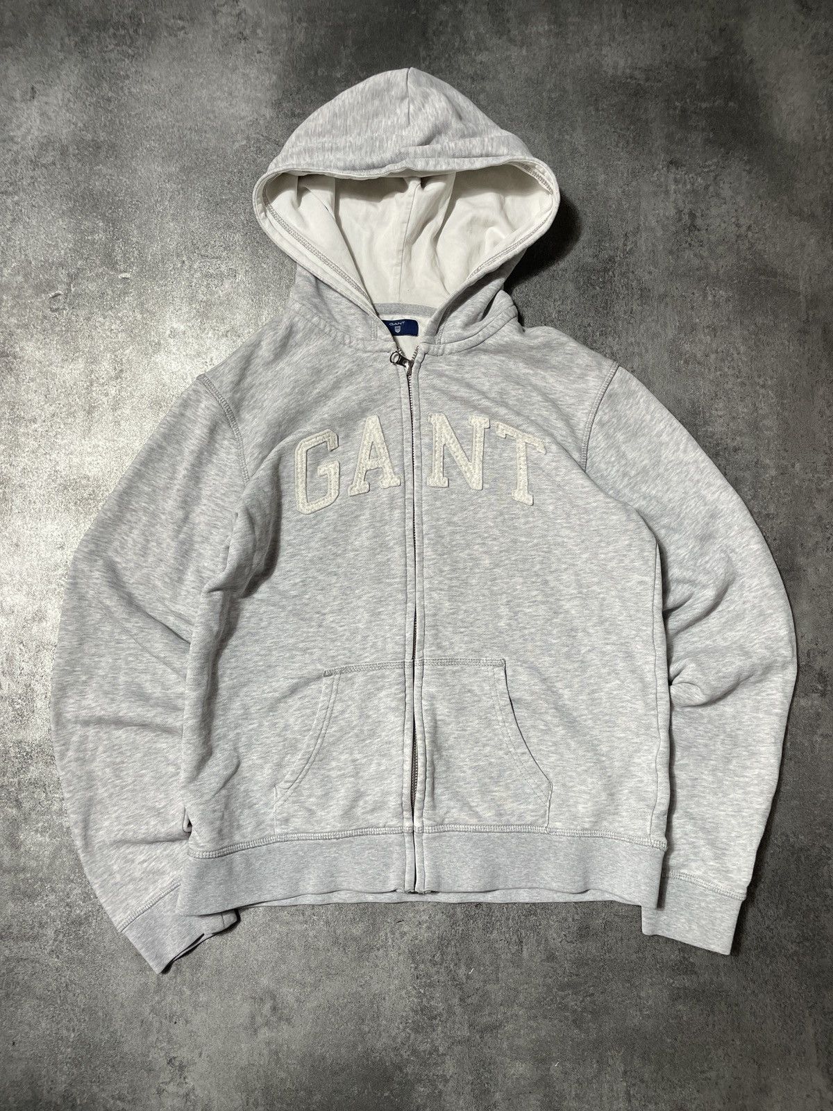 Gant 🔥RARE🔥Gant Vintage Y2K Hoodie Zip Spellout Size XS / US 0-2 / IT 36-38 - 1 Thumbnail