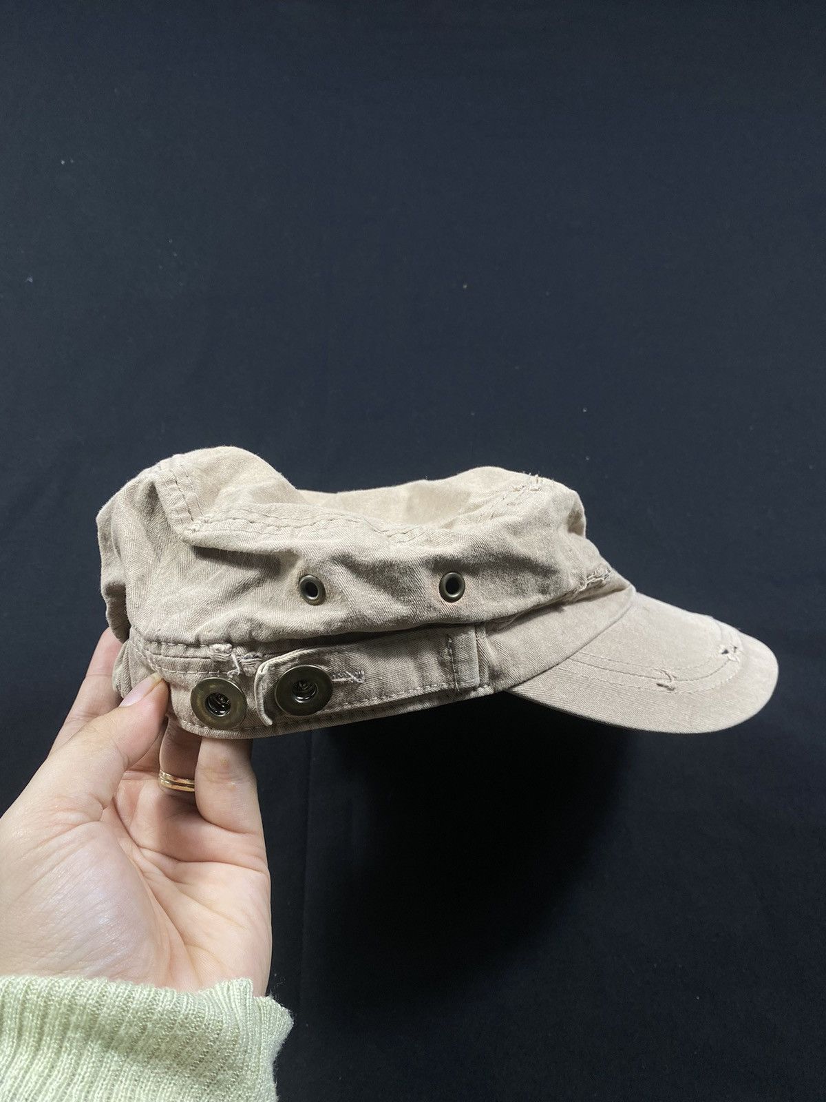 20471120 Distressed Cadet HAT Punk Size ONE SIZE - 4 Thumbnail