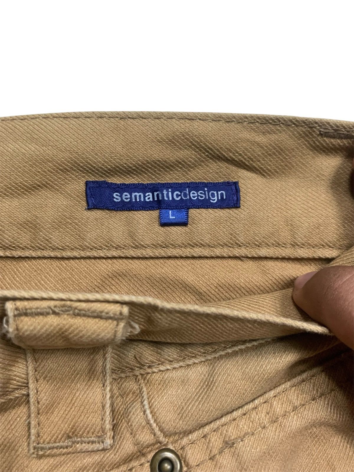 semanticdesign Flare semantic design zipper denim Size US 32 / EU 48 - 2 Thumbnail